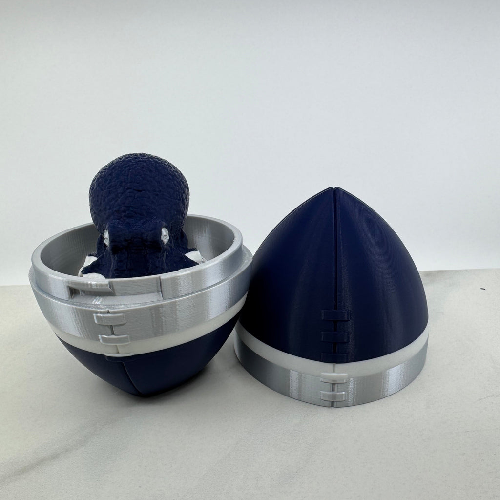 Football Egg & Octopus Combo Inspired by NFL Team Colors