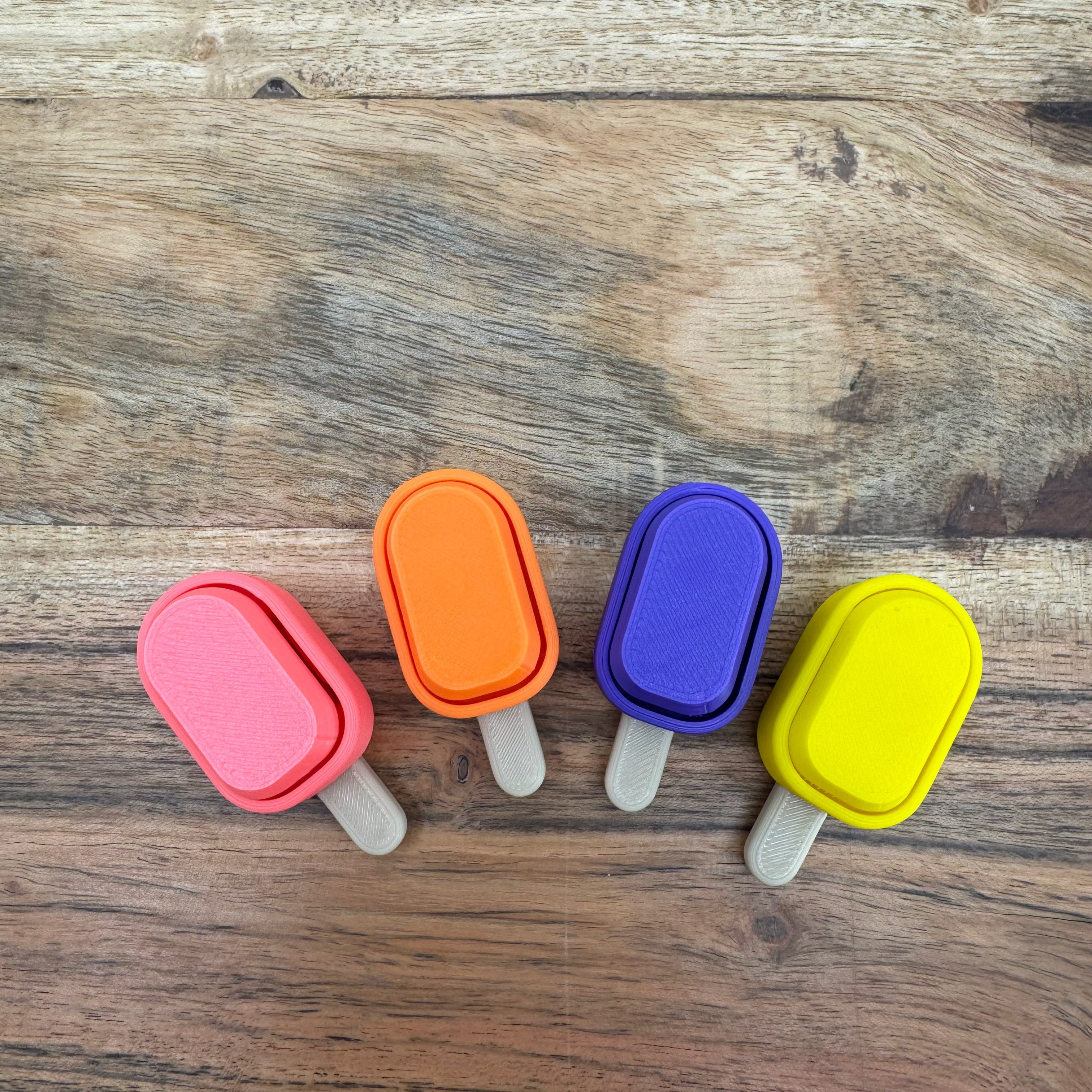 Popsicle Clickers - Pack of 4