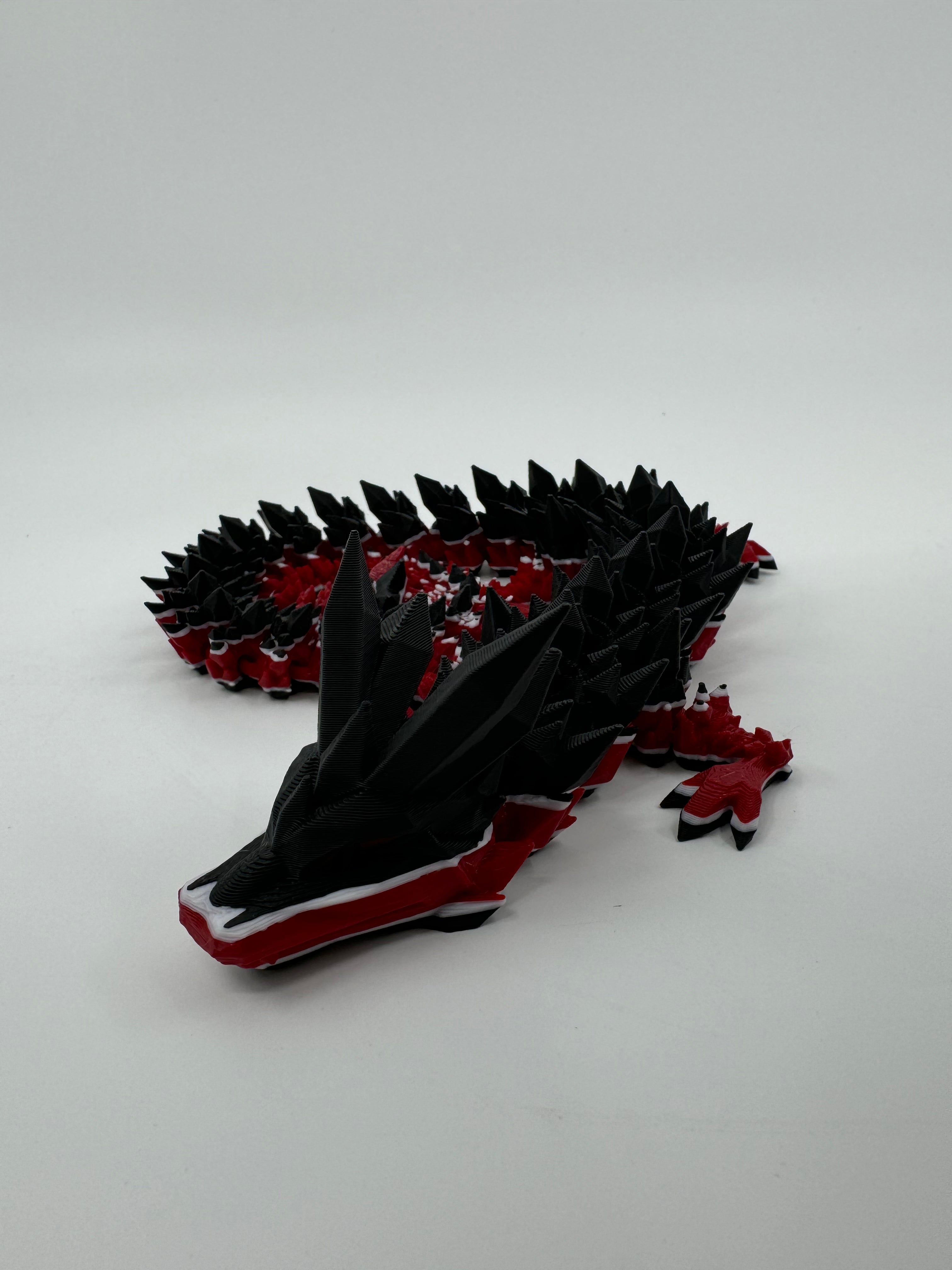 Football City-Inspired 3D Printed Dragon