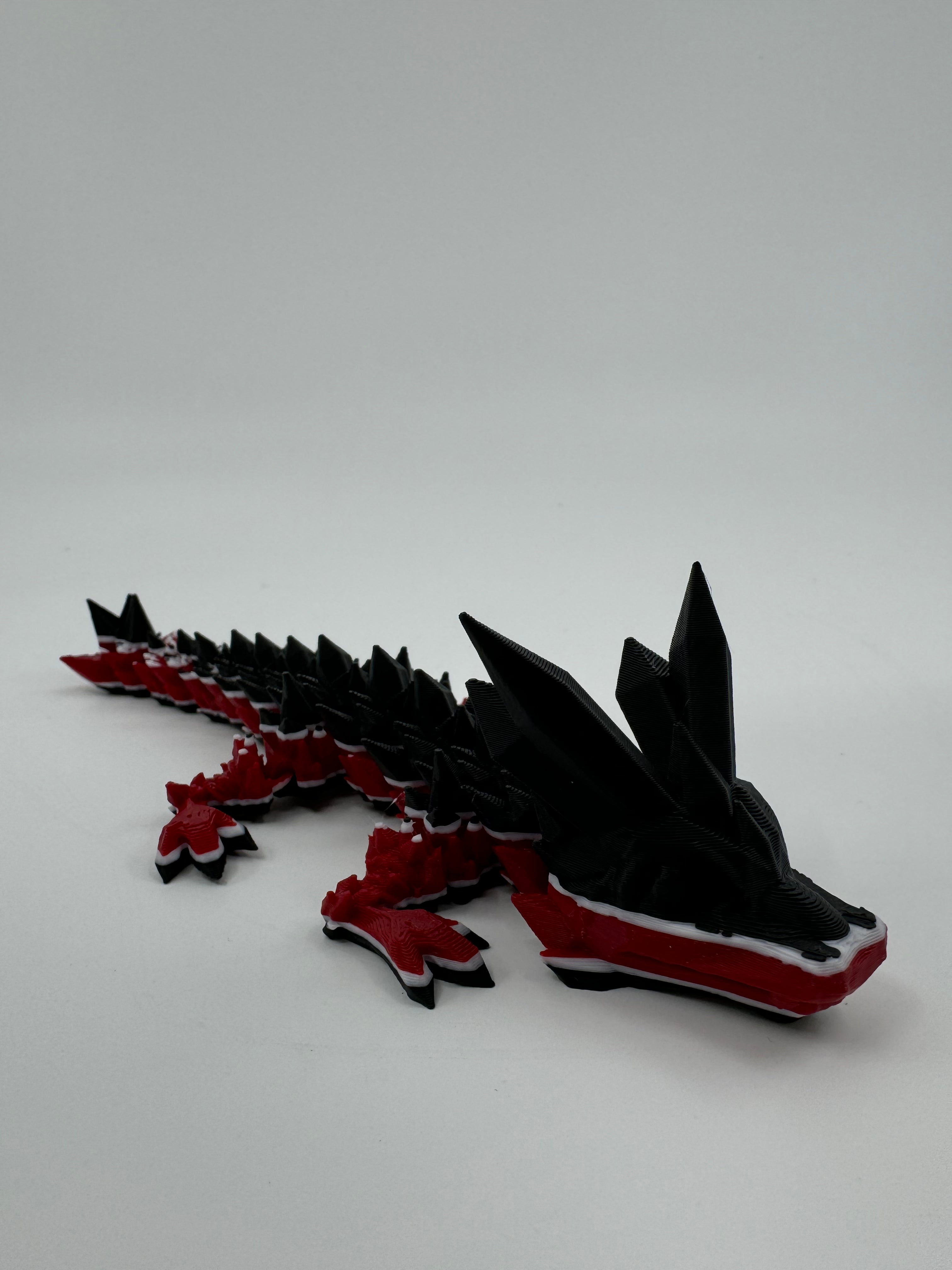 Football City-Inspired 3D Printed Dragon