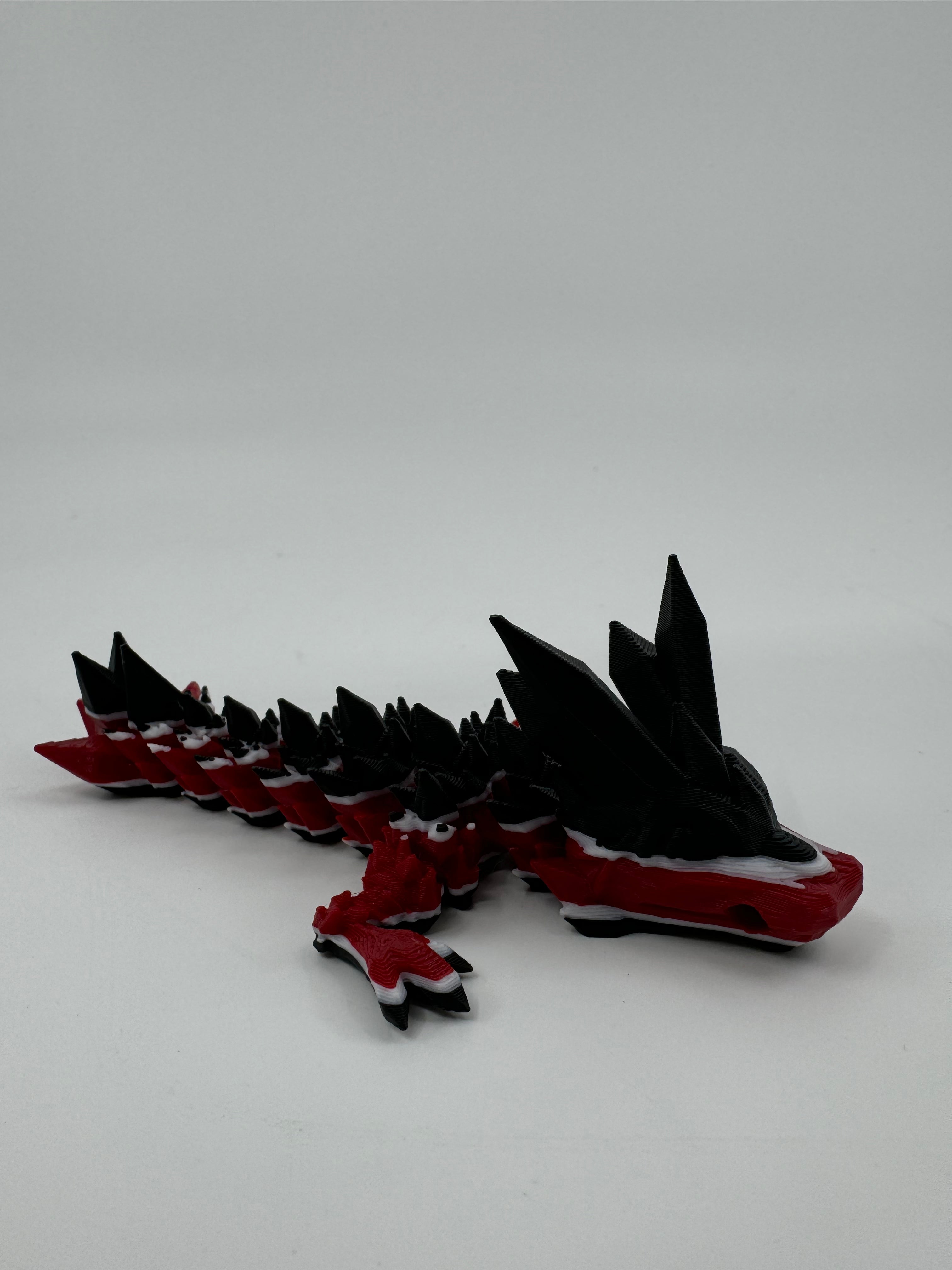 Football City-Inspired 3D Printed Dragon