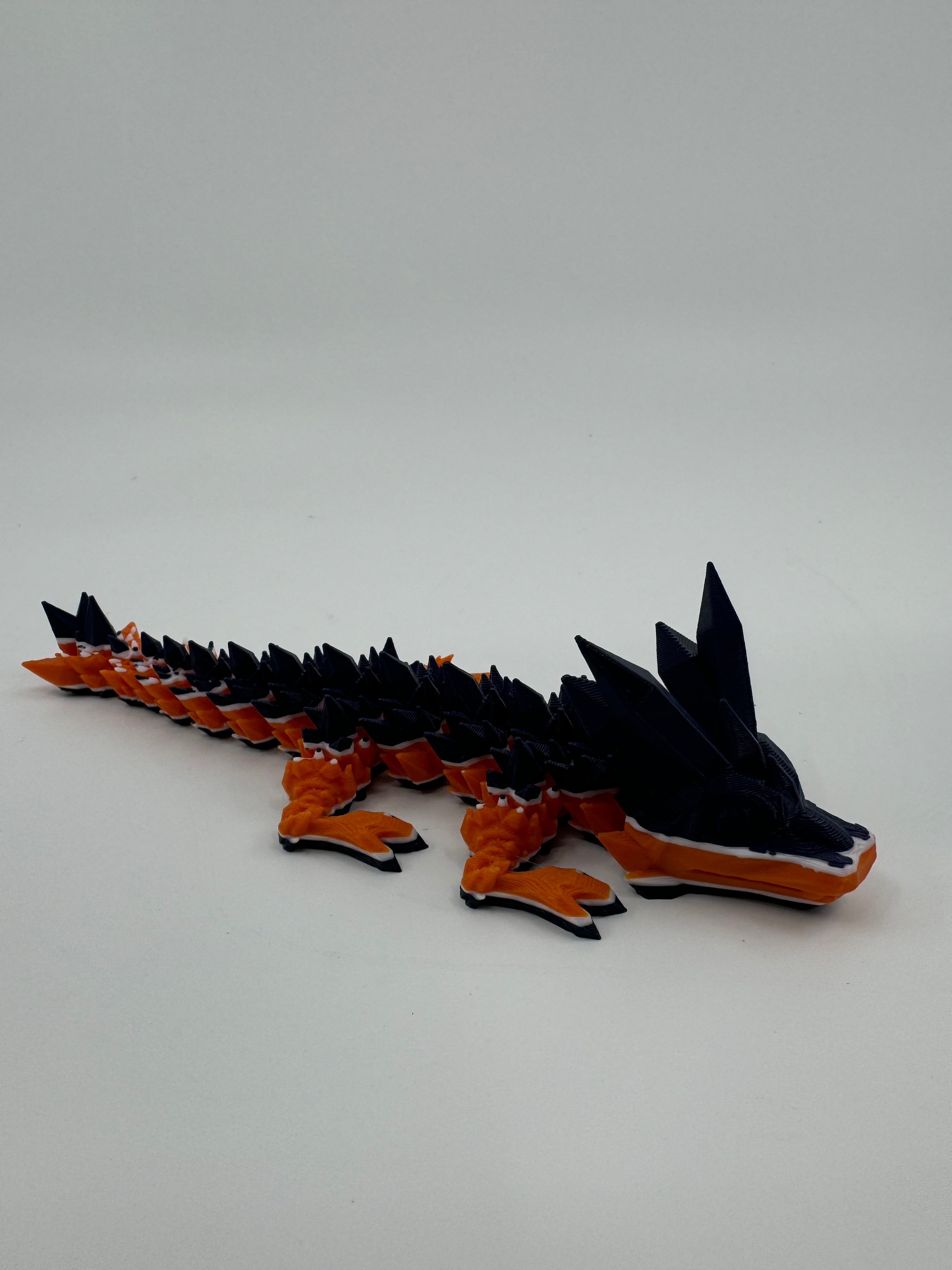 Football City-Inspired 3D Printed Dragon
