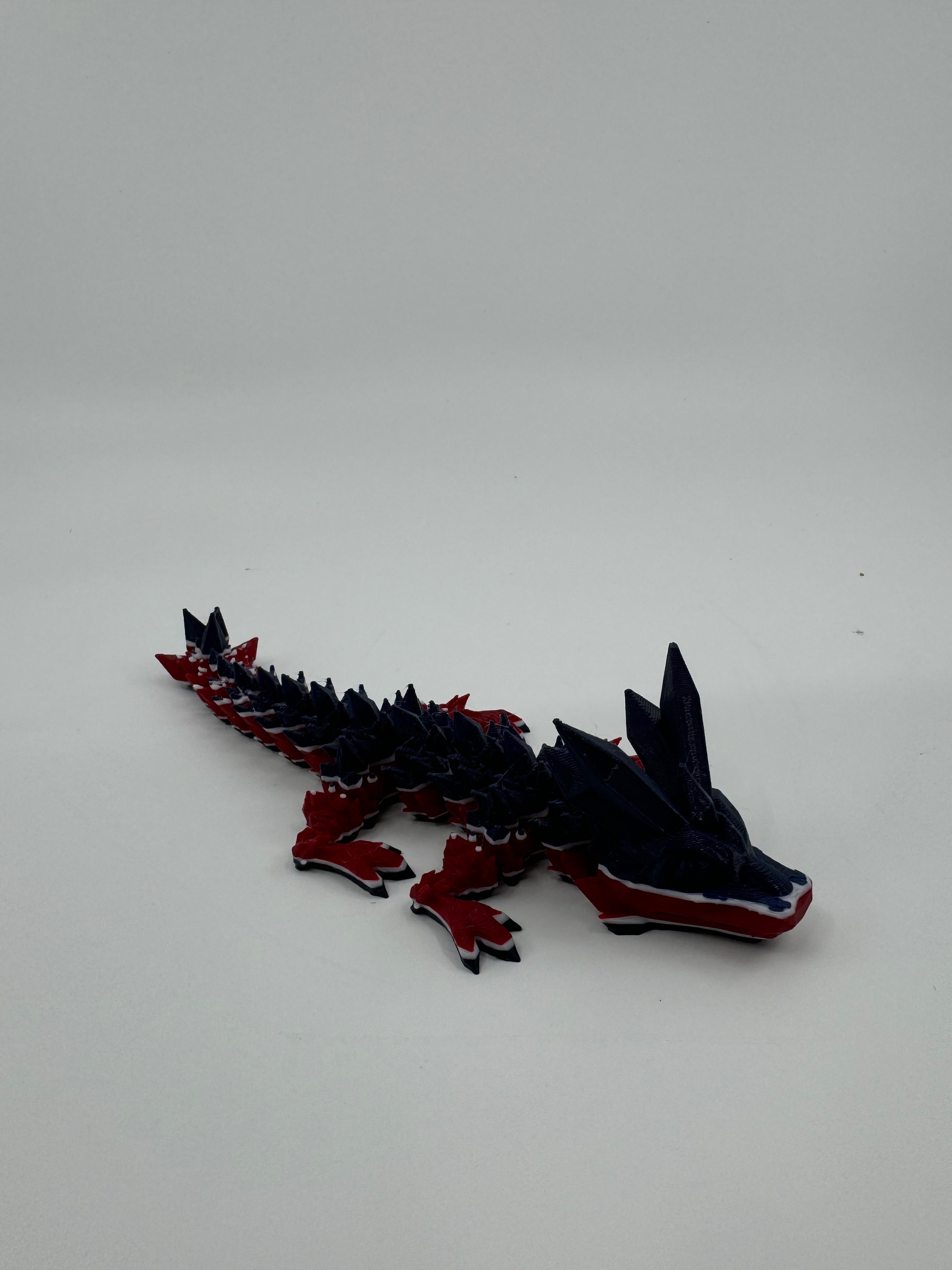 Football City-Inspired 3D Printed Dragon
