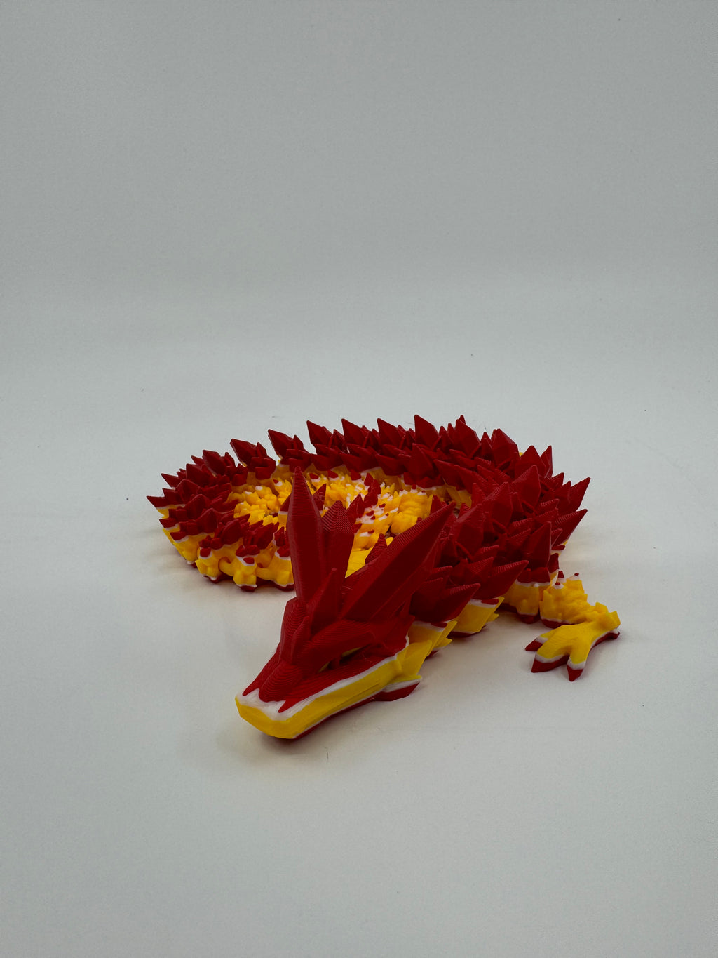 Football City-Inspired 3D Printed Dragon