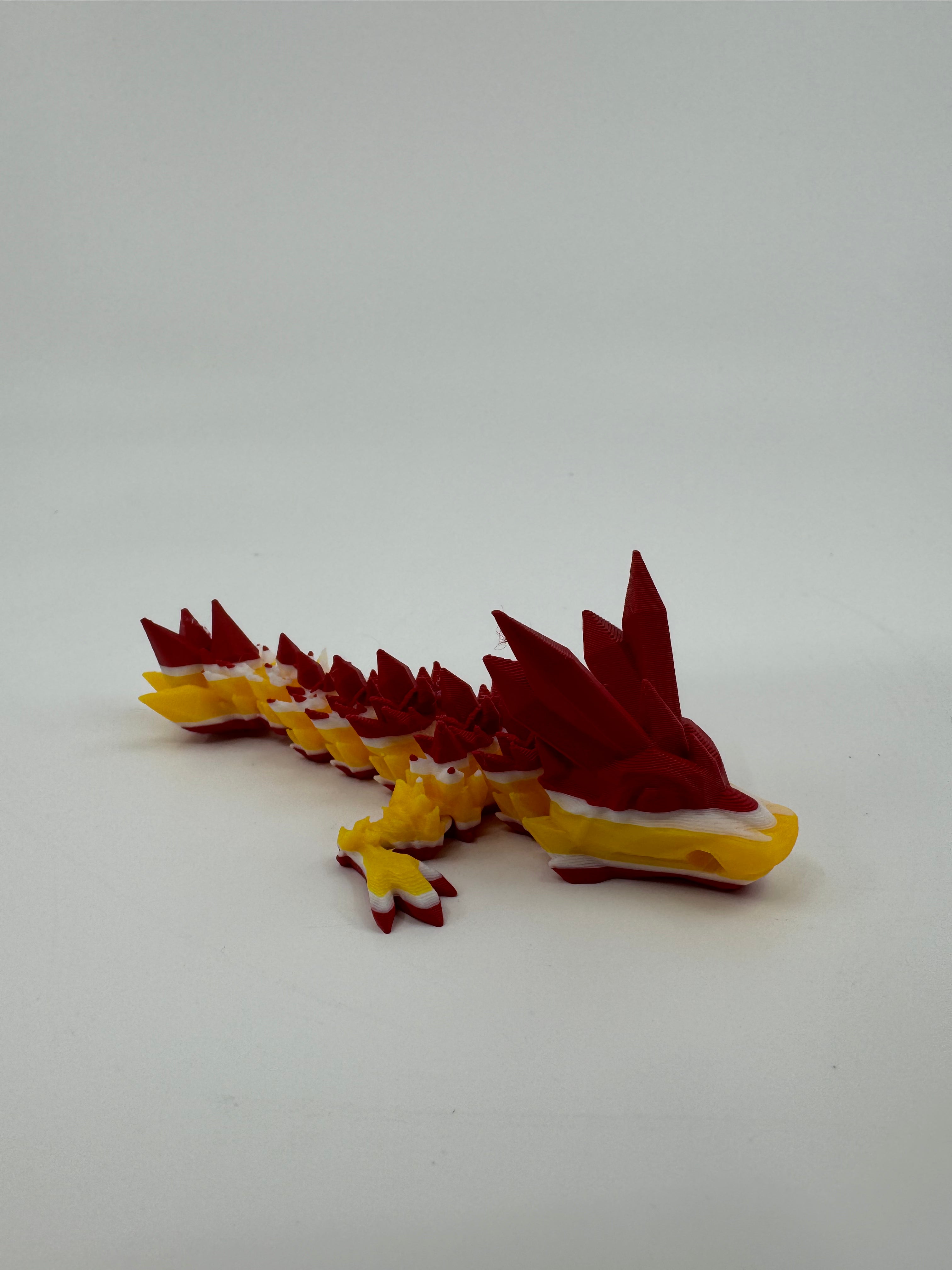 Football City-Inspired 3D Printed Dragon