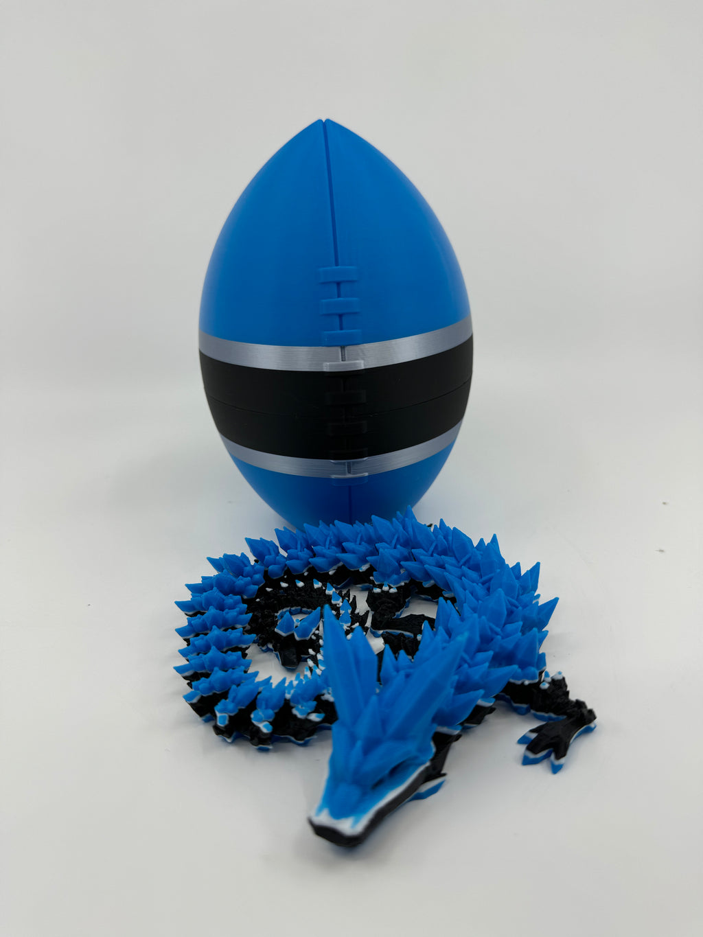 Football City-Inspired 3D Printed Dragon & Football Egg