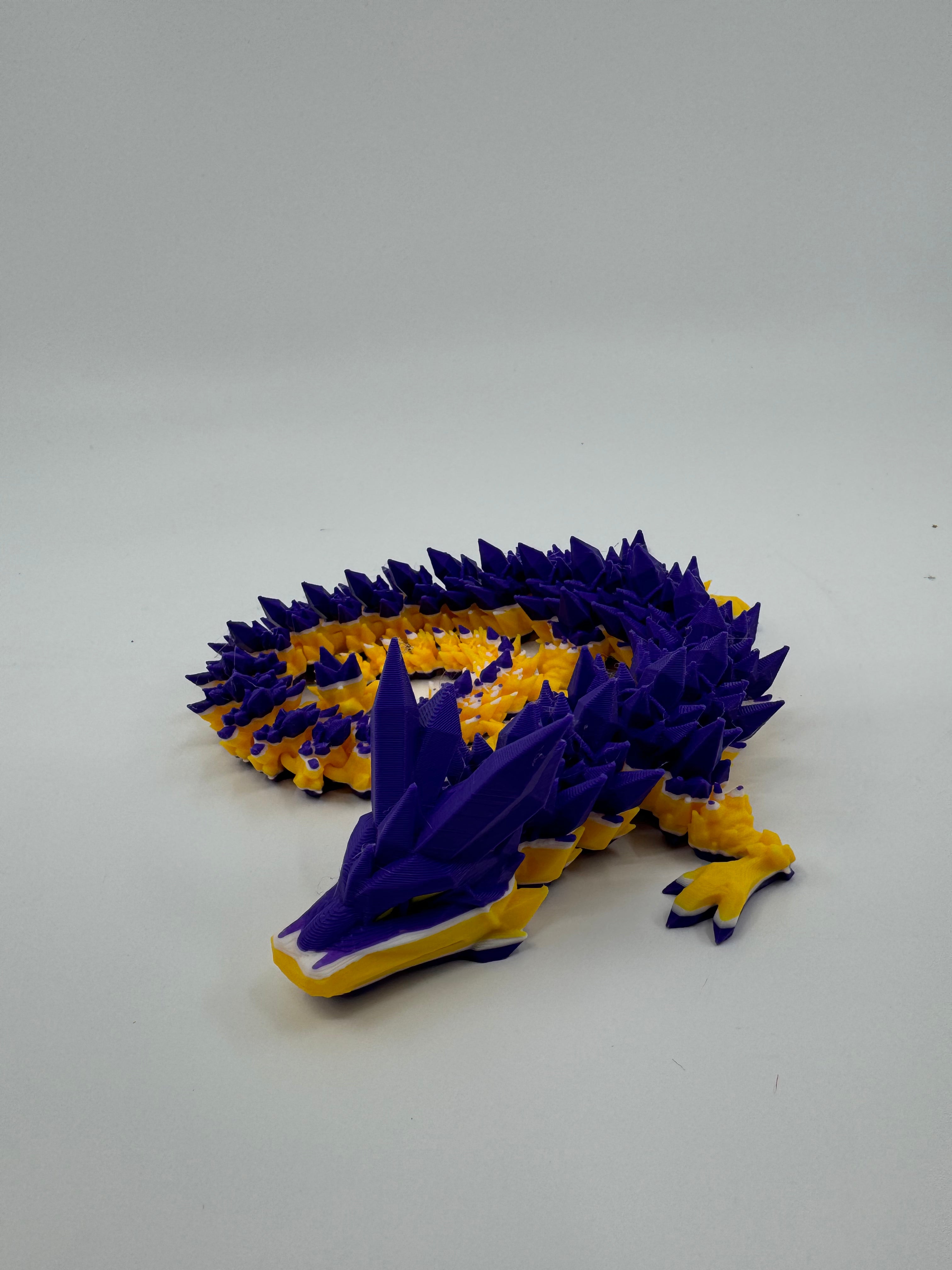 Football City-Inspired 3D Printed Dragon
