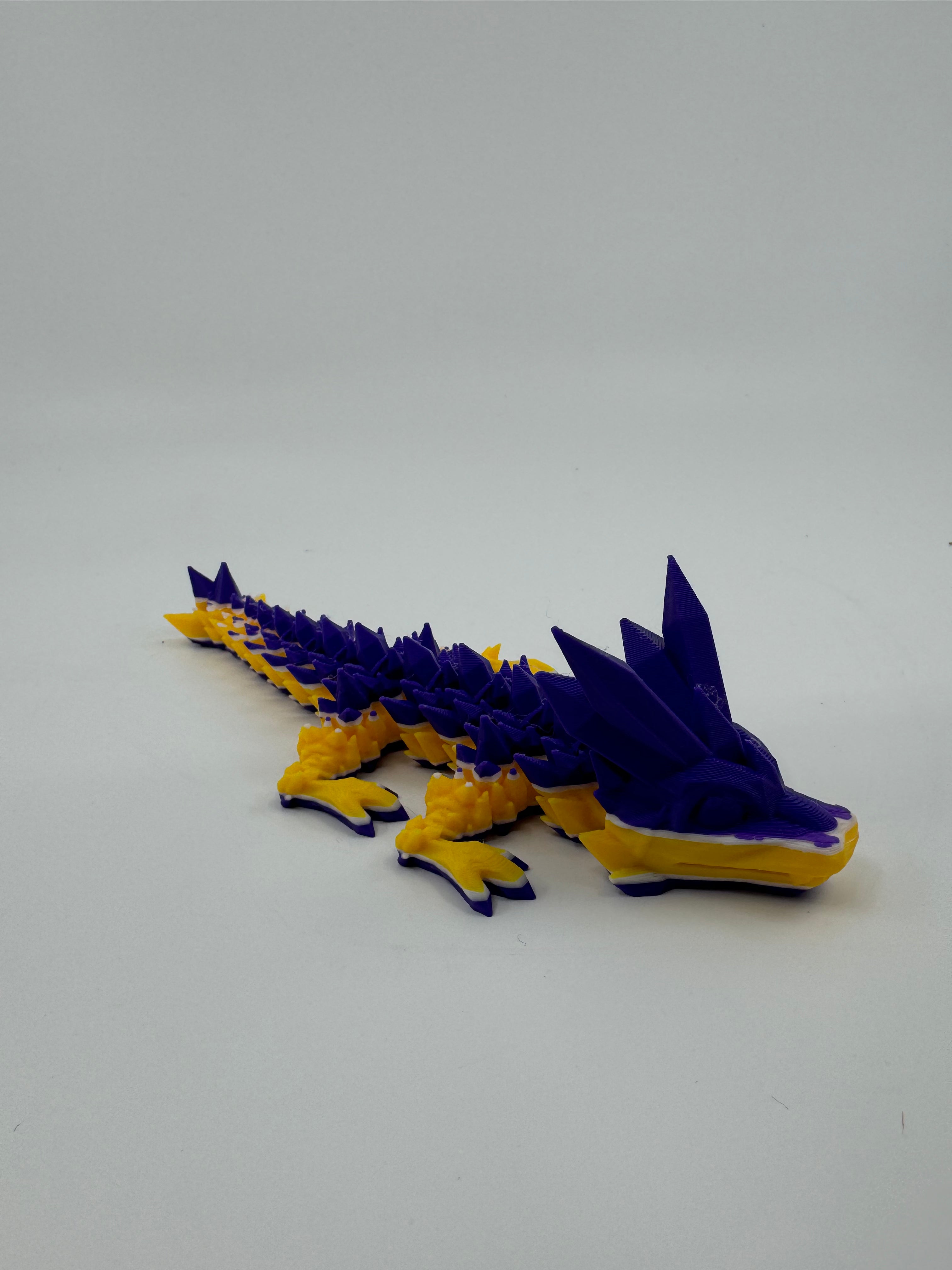 Football City-Inspired 3D Printed Dragon