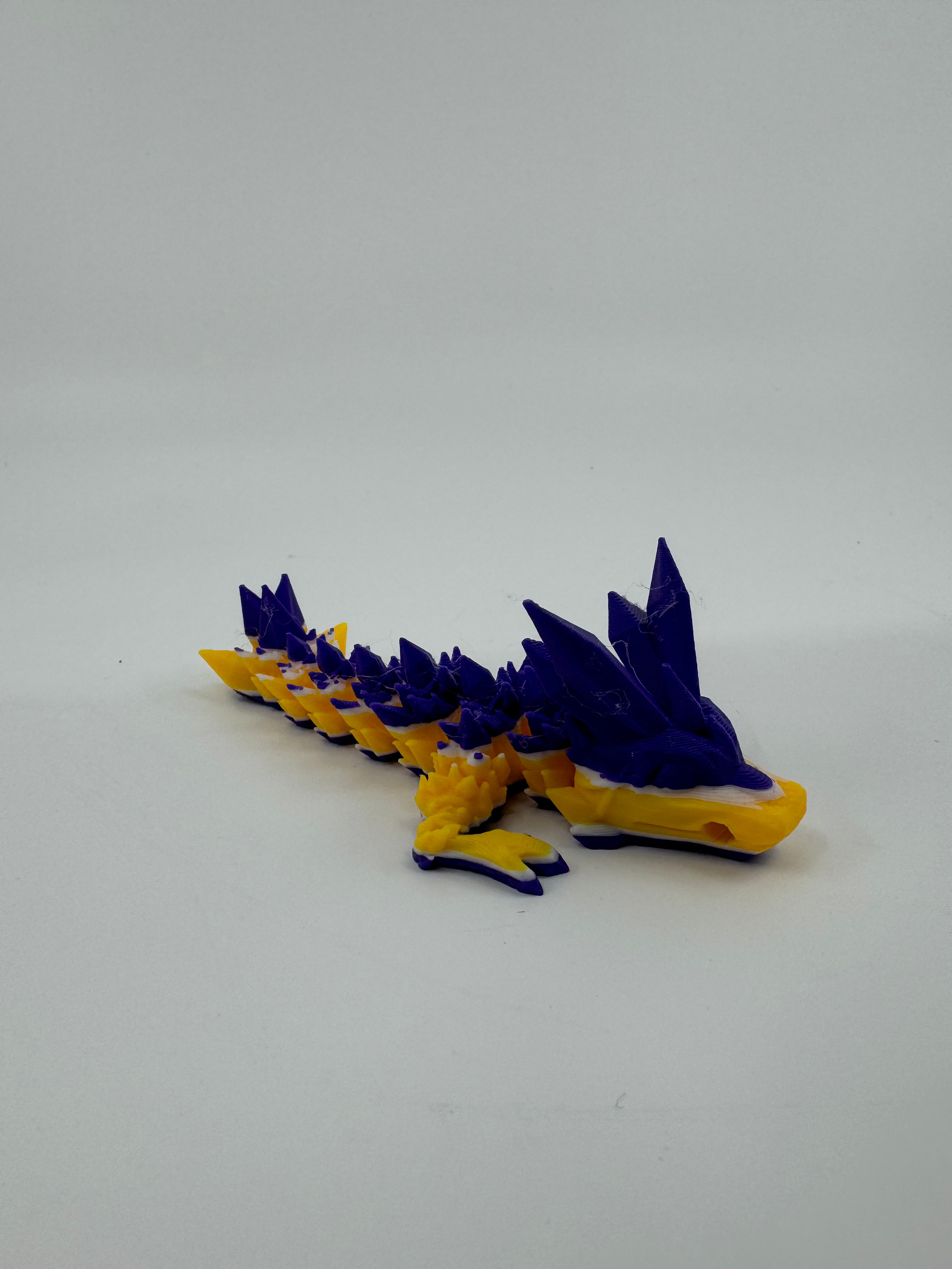 Football City-Inspired 3D Printed Dragon