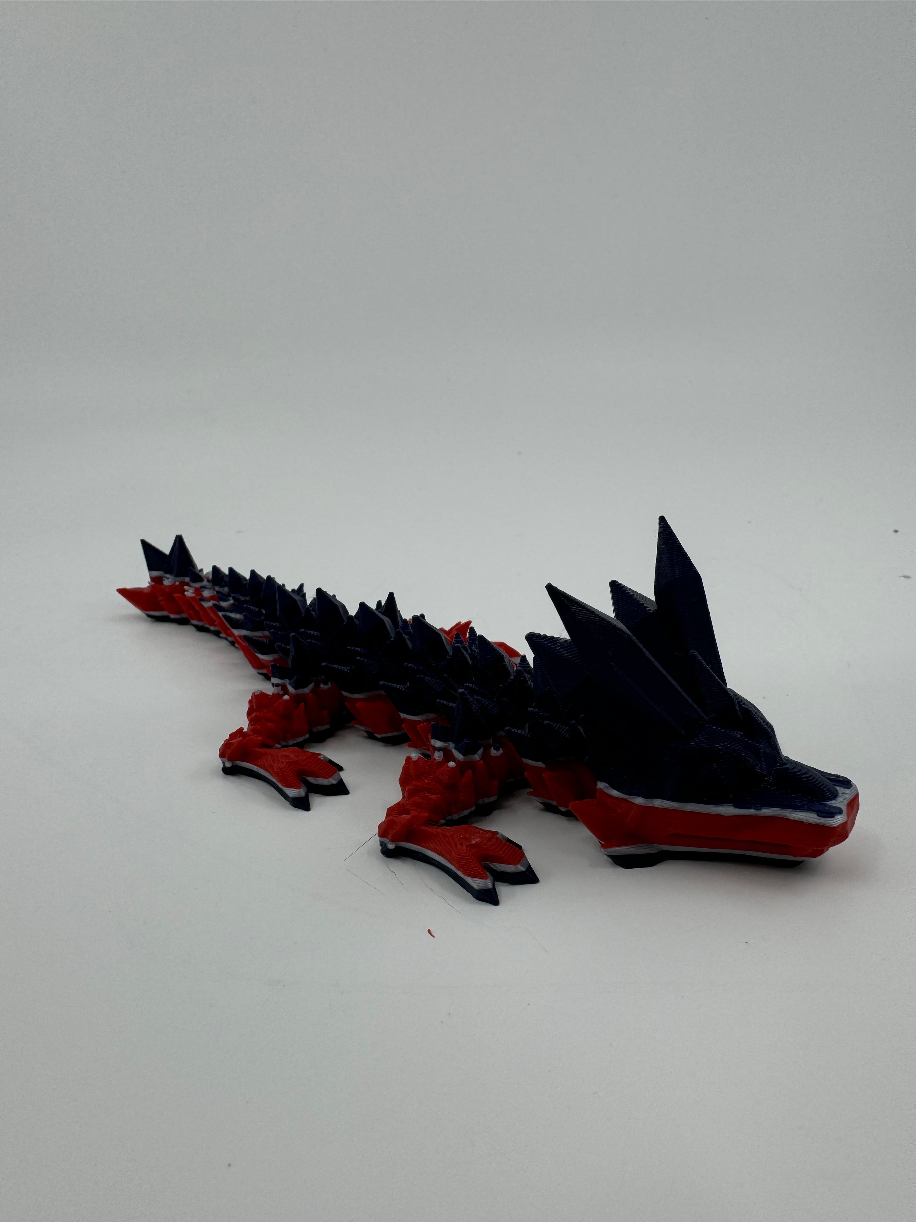 Football City-Inspired 3D Printed Dragon