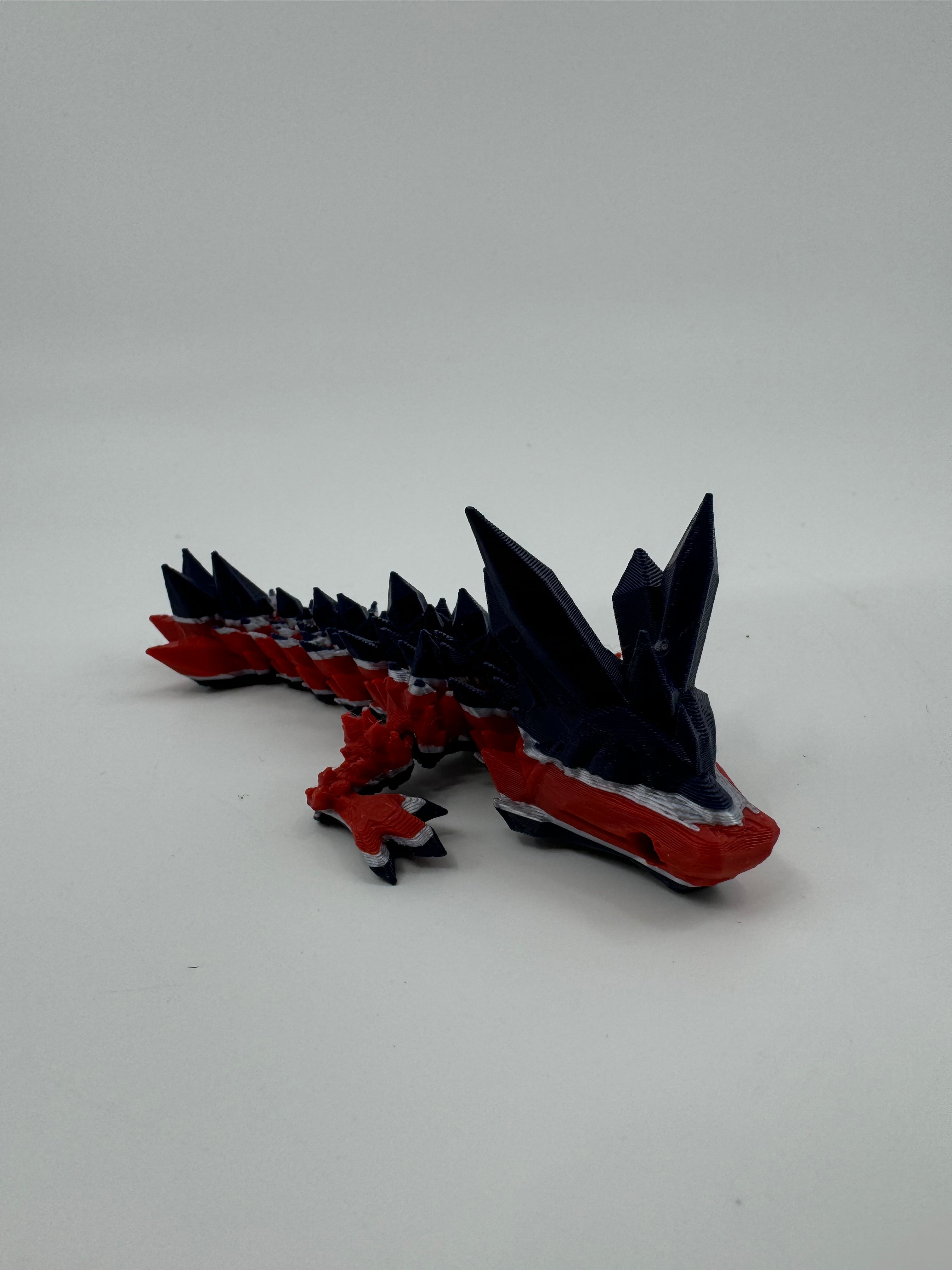 Football City-Inspired 3D Printed Dragon