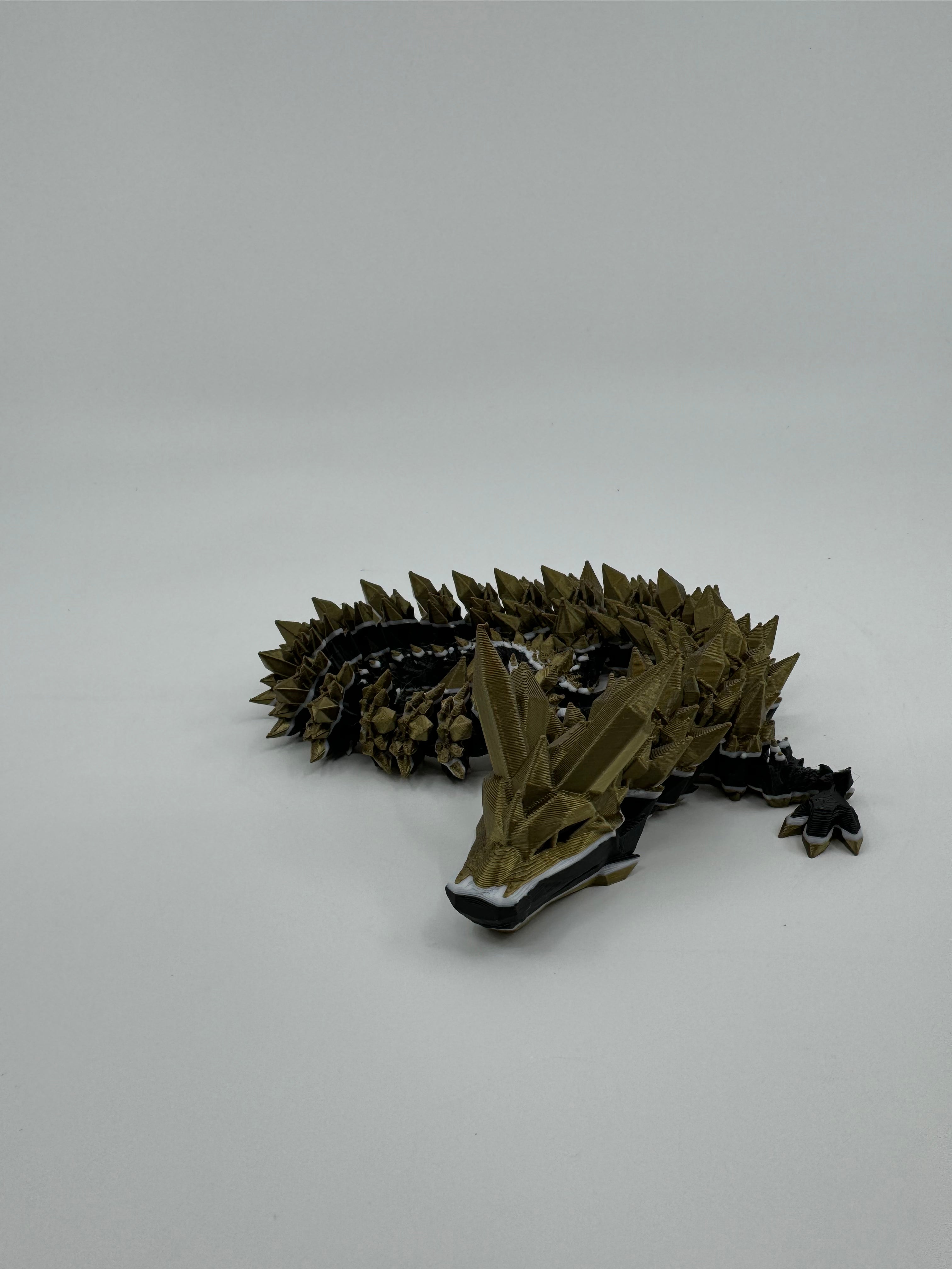 Football City-Inspired 3D Printed Dragon
