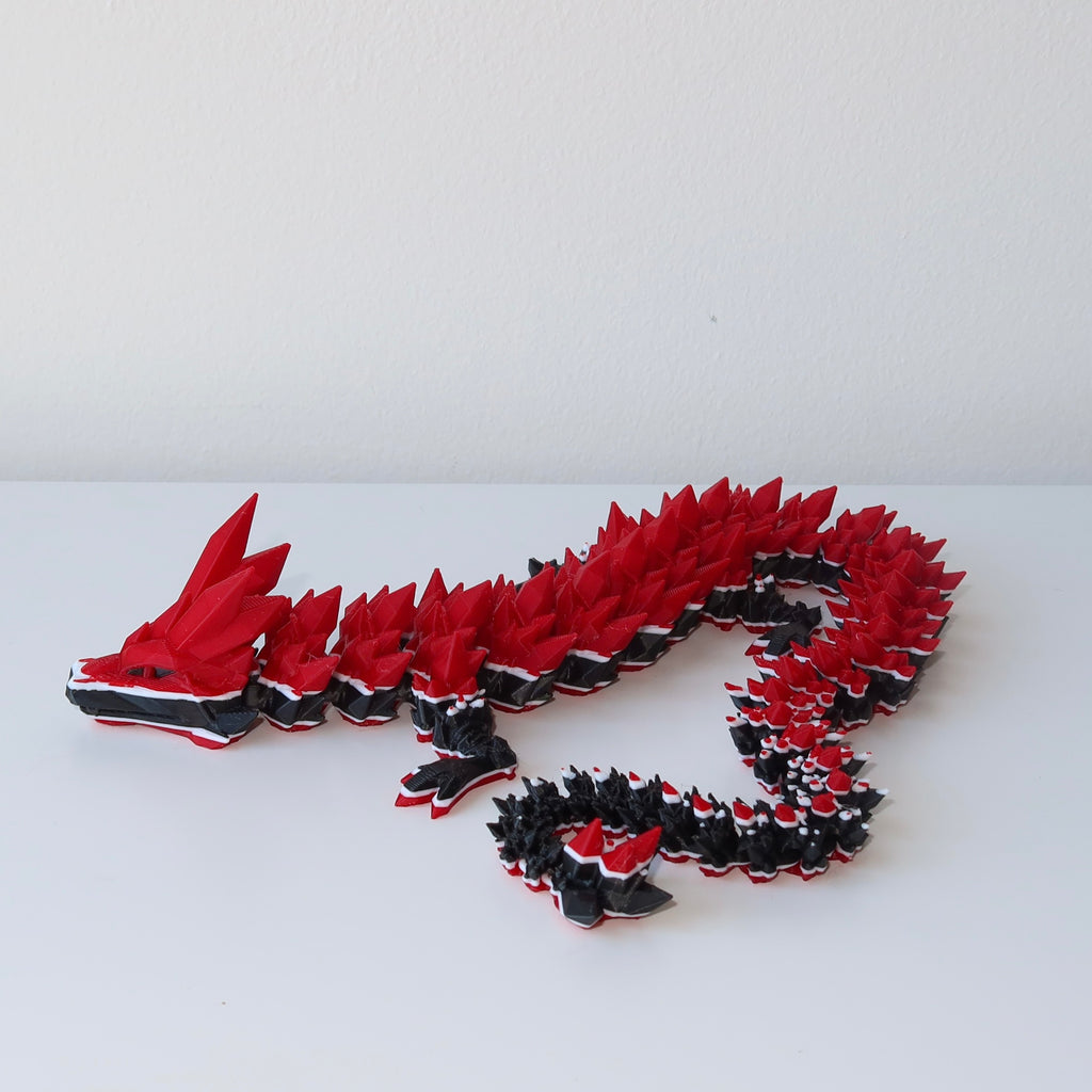 Football City-Inspired 3D Printed Dragon