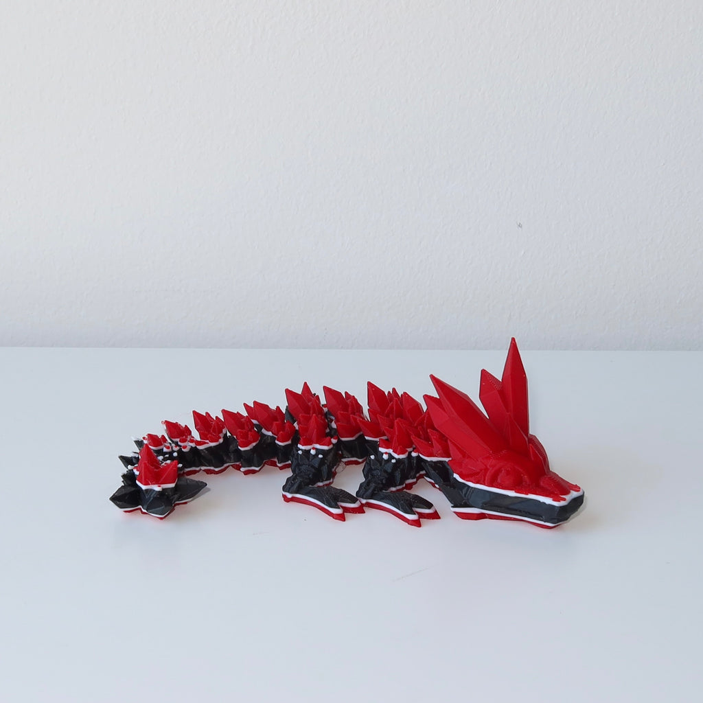 Football City-Inspired 3D Printed Dragon