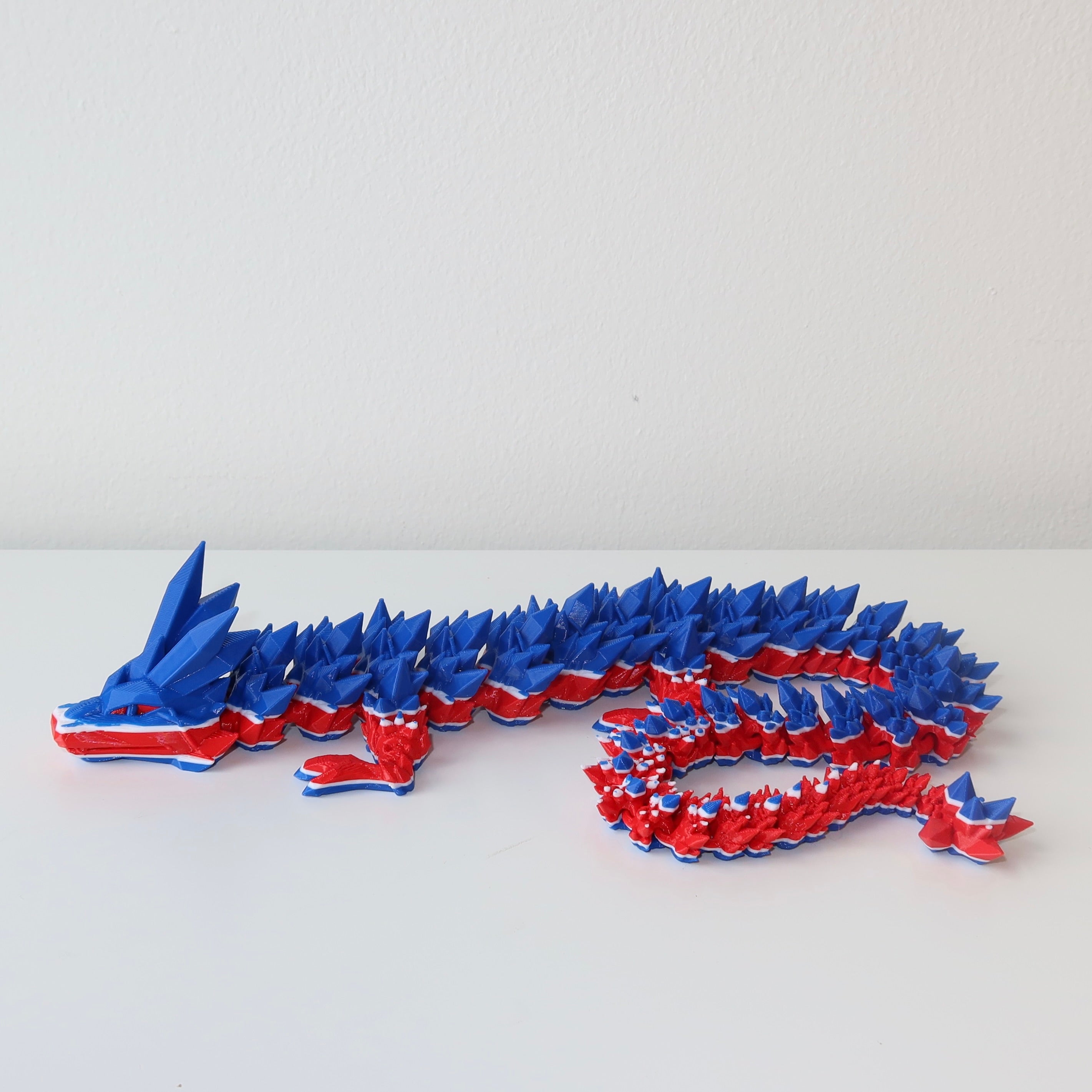 Football City-Inspired 3D Printed Dragon