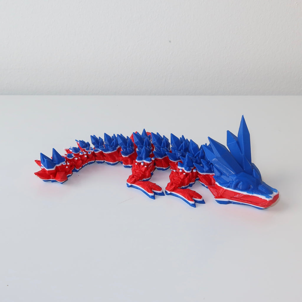 Football City-Inspired 3D Printed Dragon