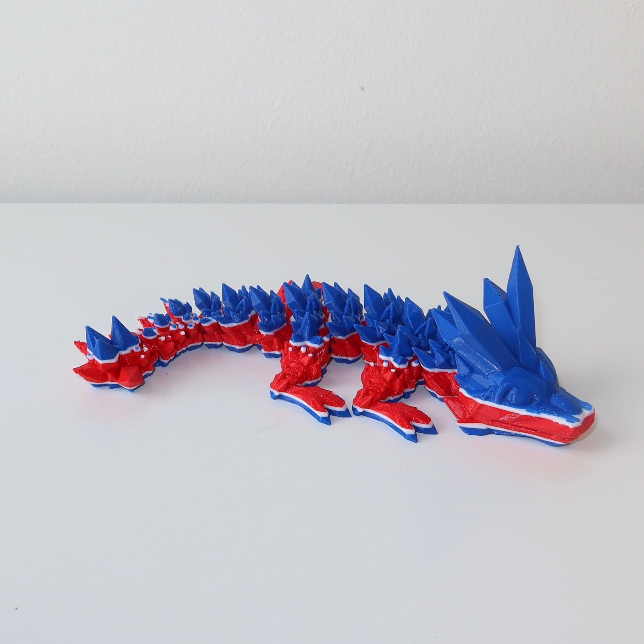 Football City-Inspired 3D Printed Dragon