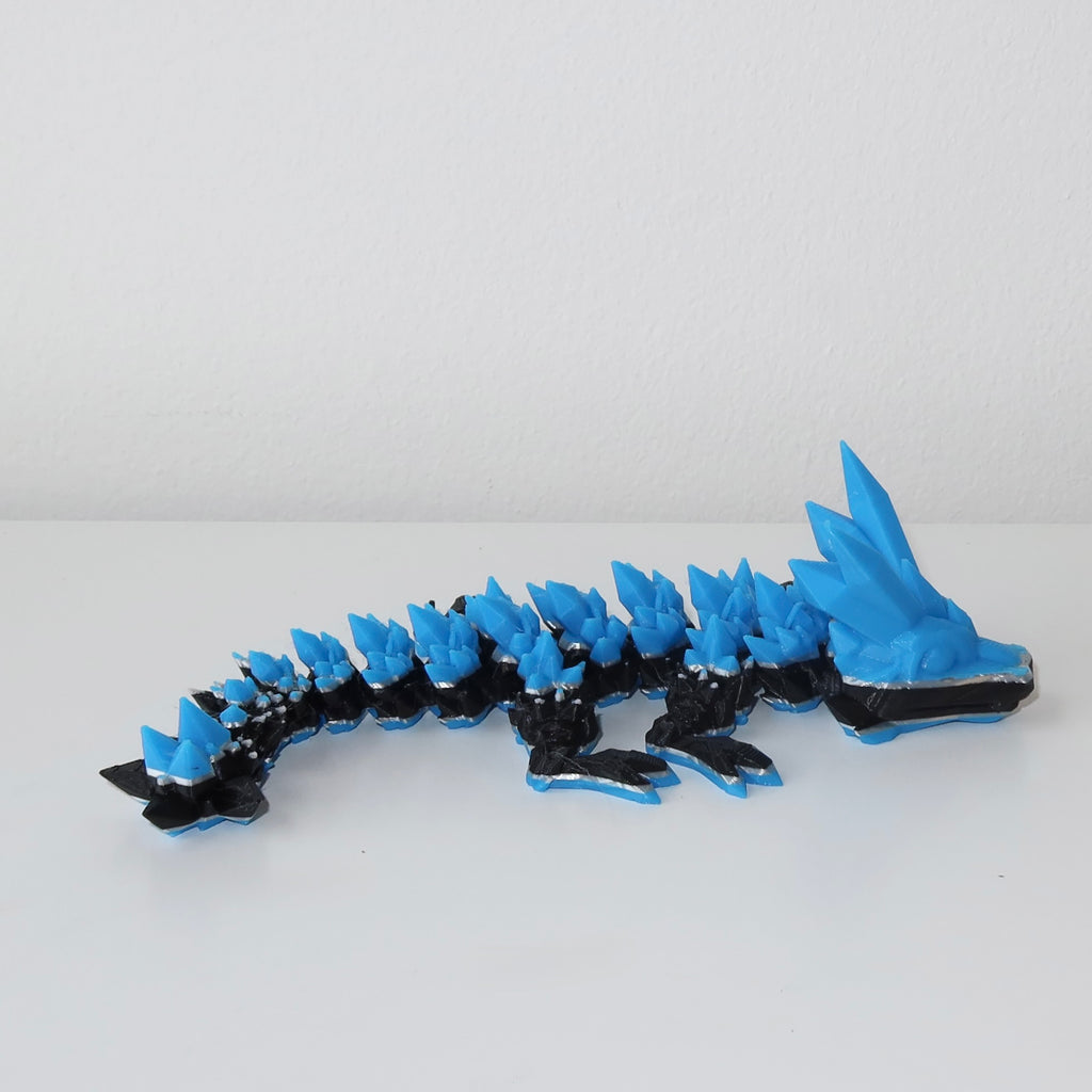 Football City-Inspired 3D Printed Dragon