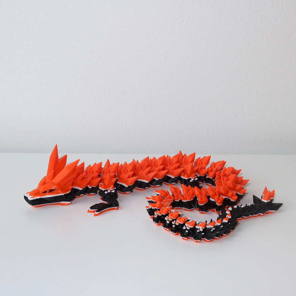 Football City-Inspired 3D Printed Dragon