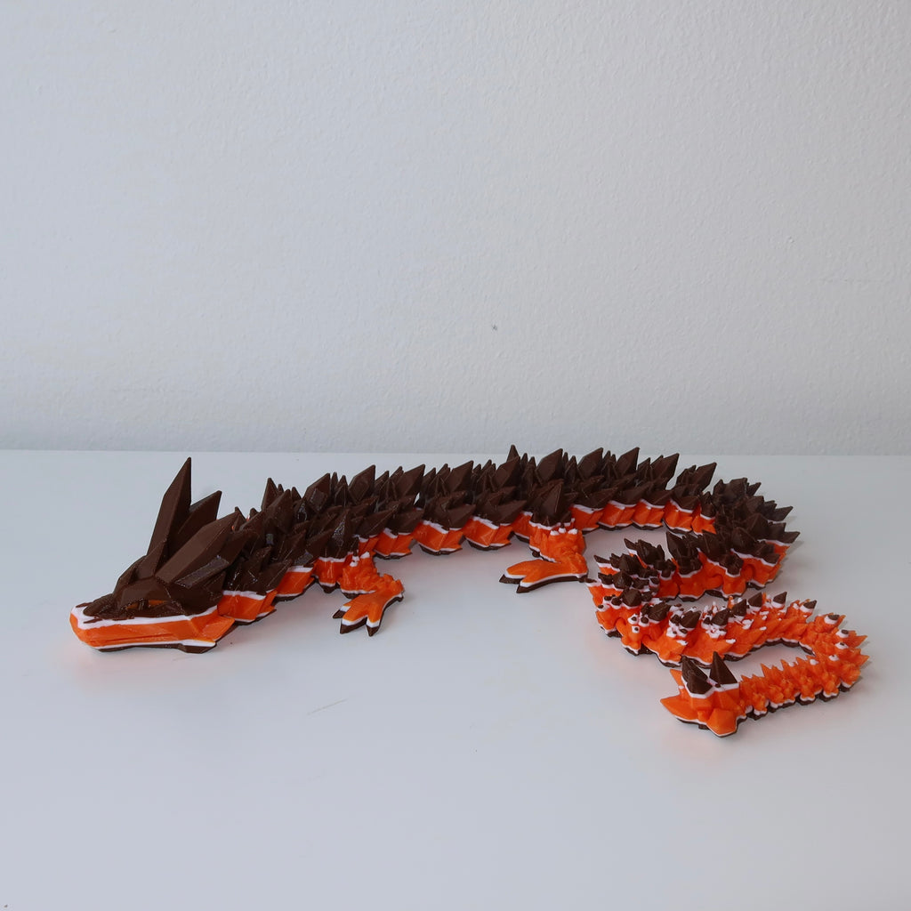 Football City-Inspired 3D Printed Dragon