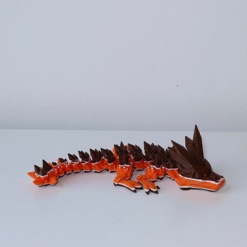 Football City-Inspired 3D Printed Dragon