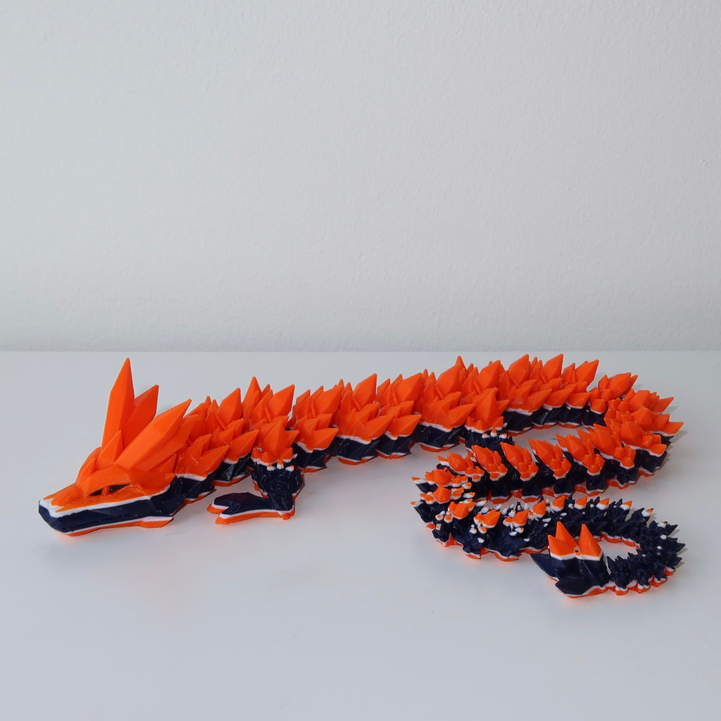 Football City-Inspired 3D Printed Dragon
