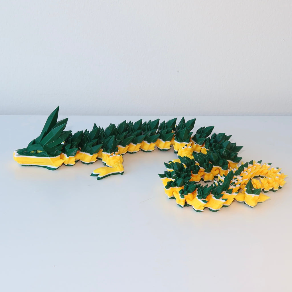 Football City-Inspired 3D Printed Dragon