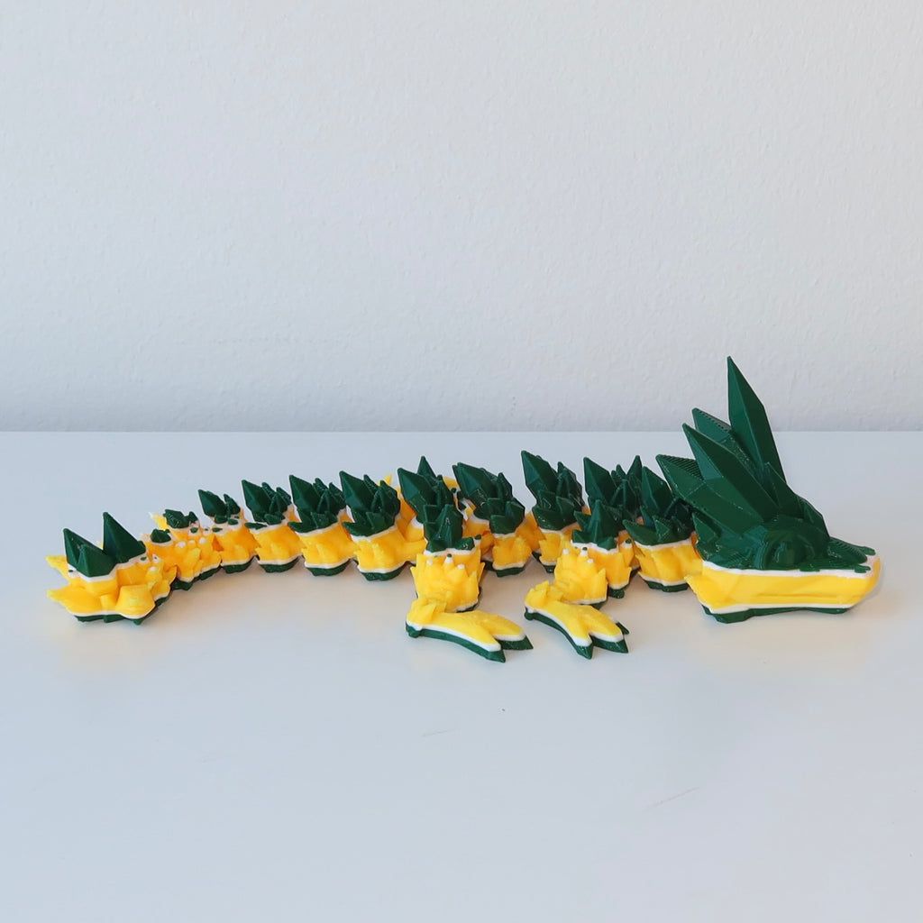 Football City-Inspired 3D Printed Dragon