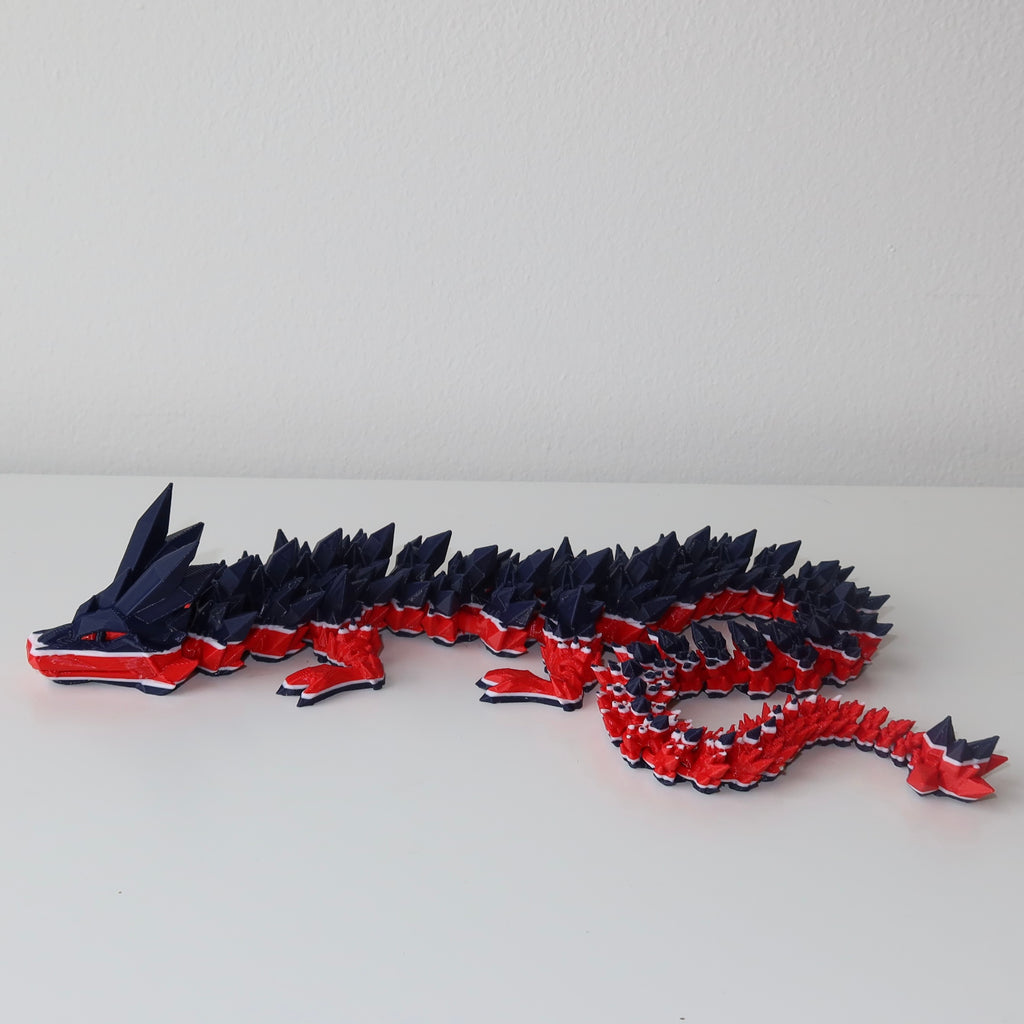 Football City-Inspired 3D Printed Dragon