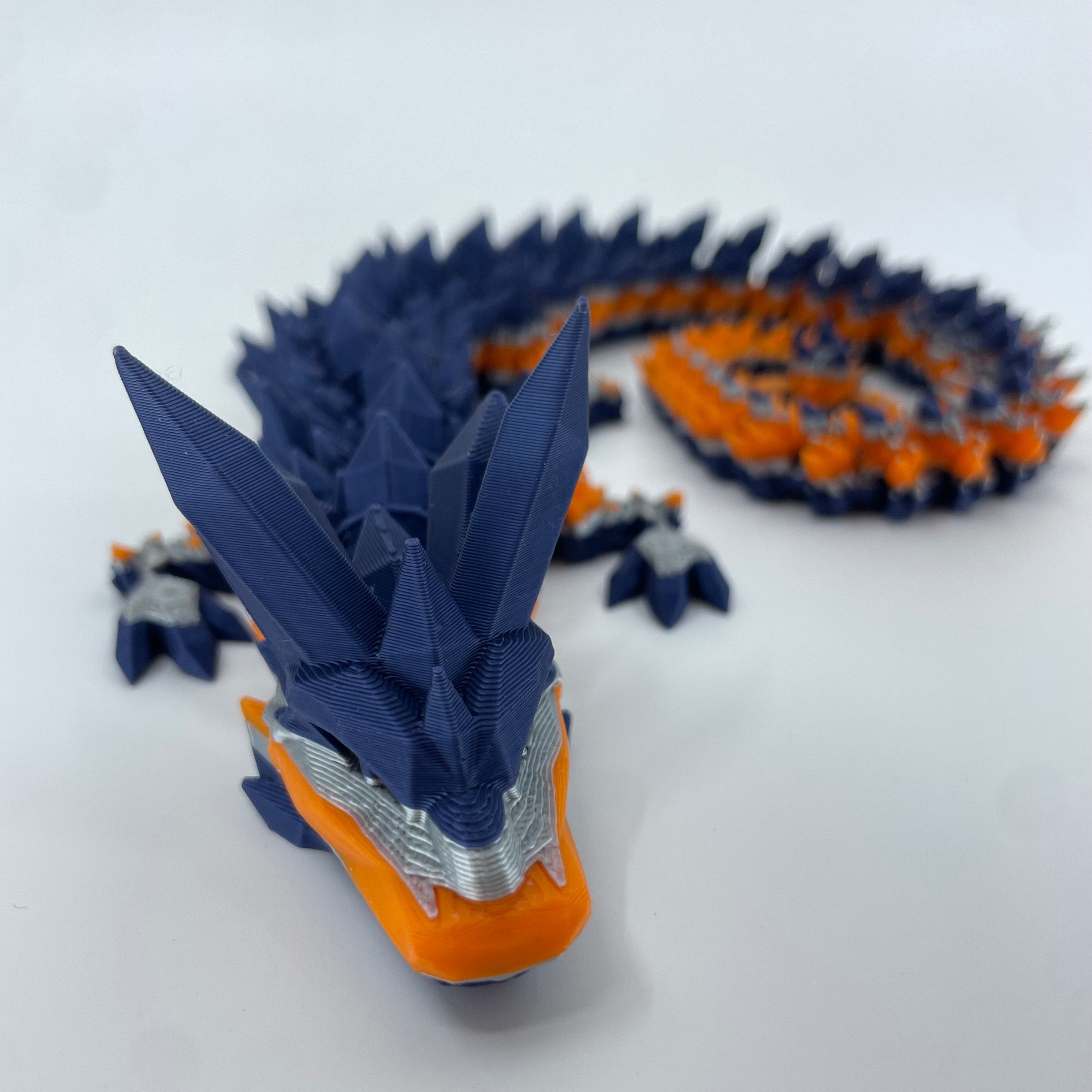 Football City-Inspired 3D Printed Dragon & Football Egg