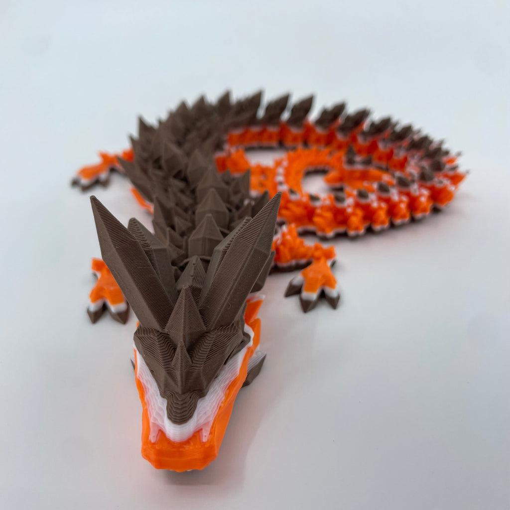 Football City-Inspired 3D Printed Dragon & Football Egg