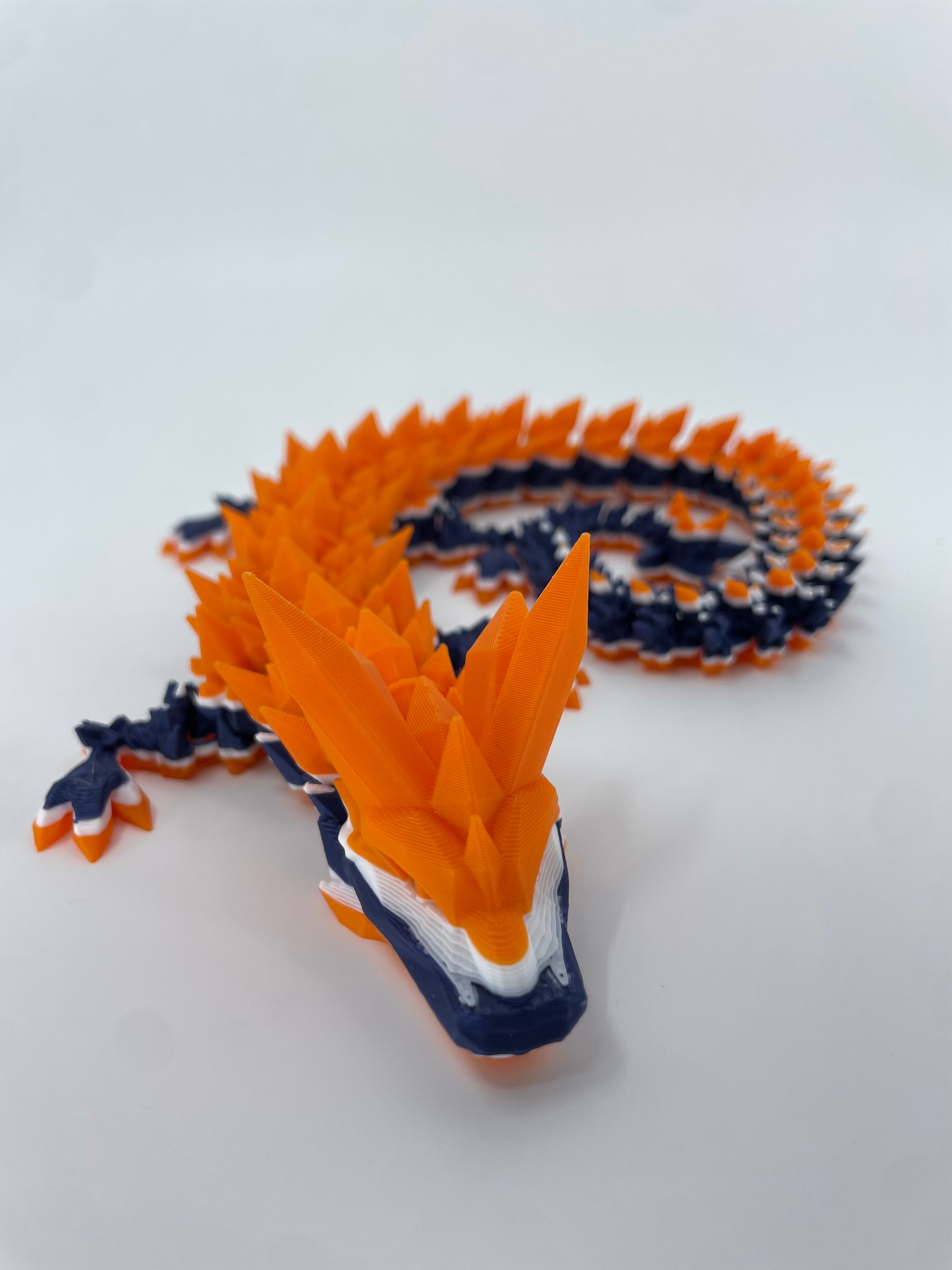 Football City-Inspired 3D Printed Dragon