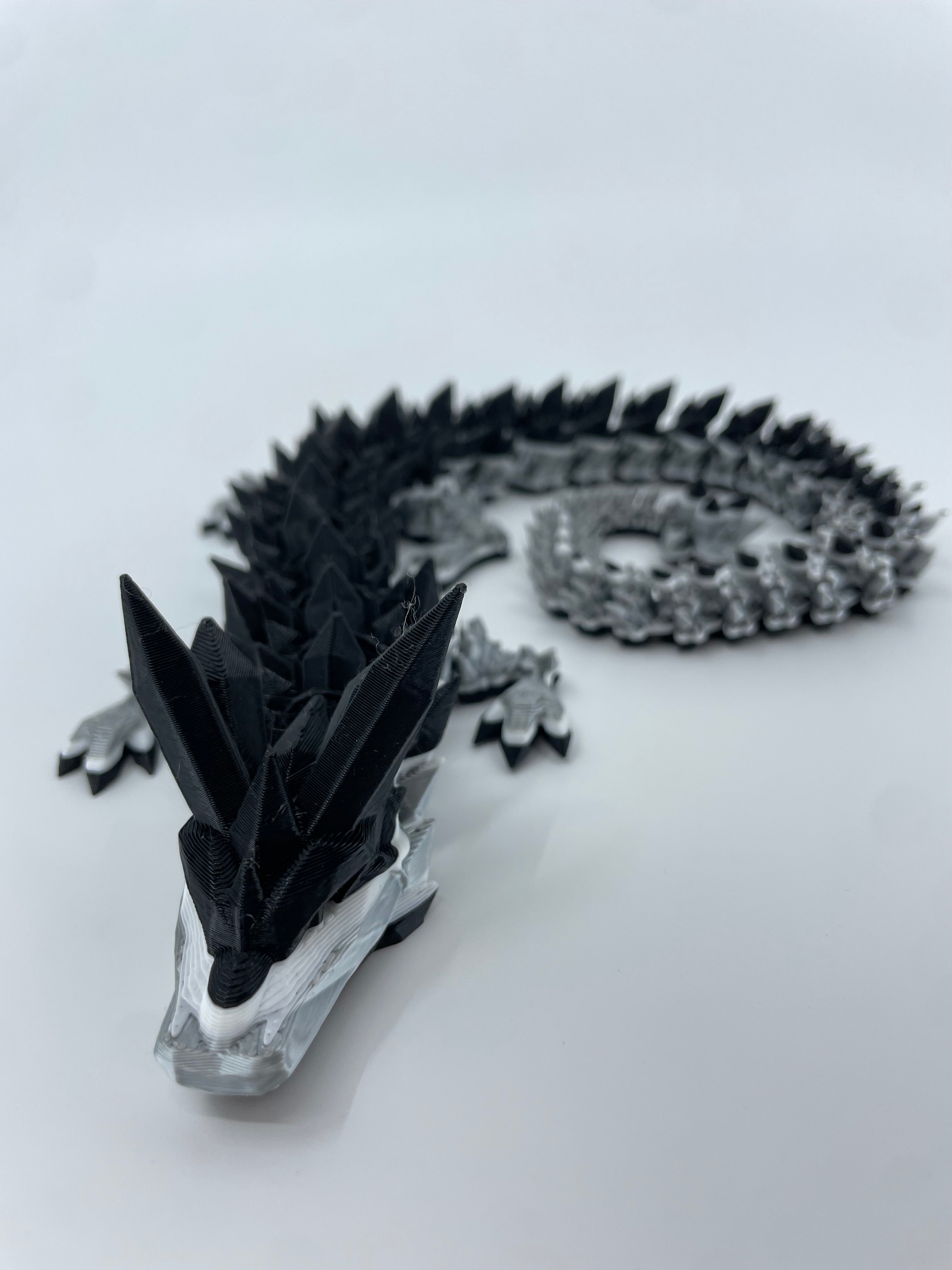 Football City-Inspired 3D Printed Dragon