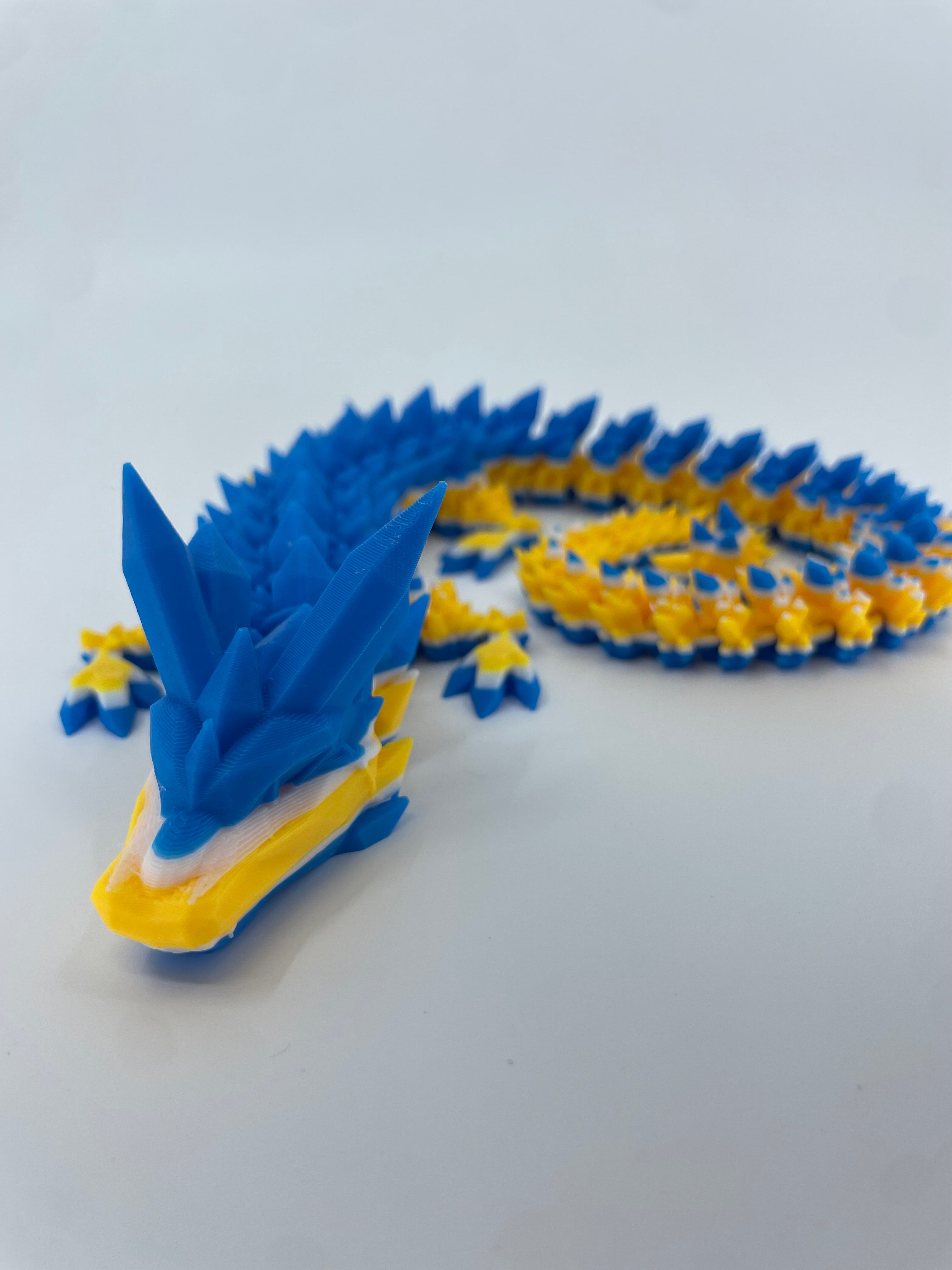 Football City-Inspired 3D Printed Dragon