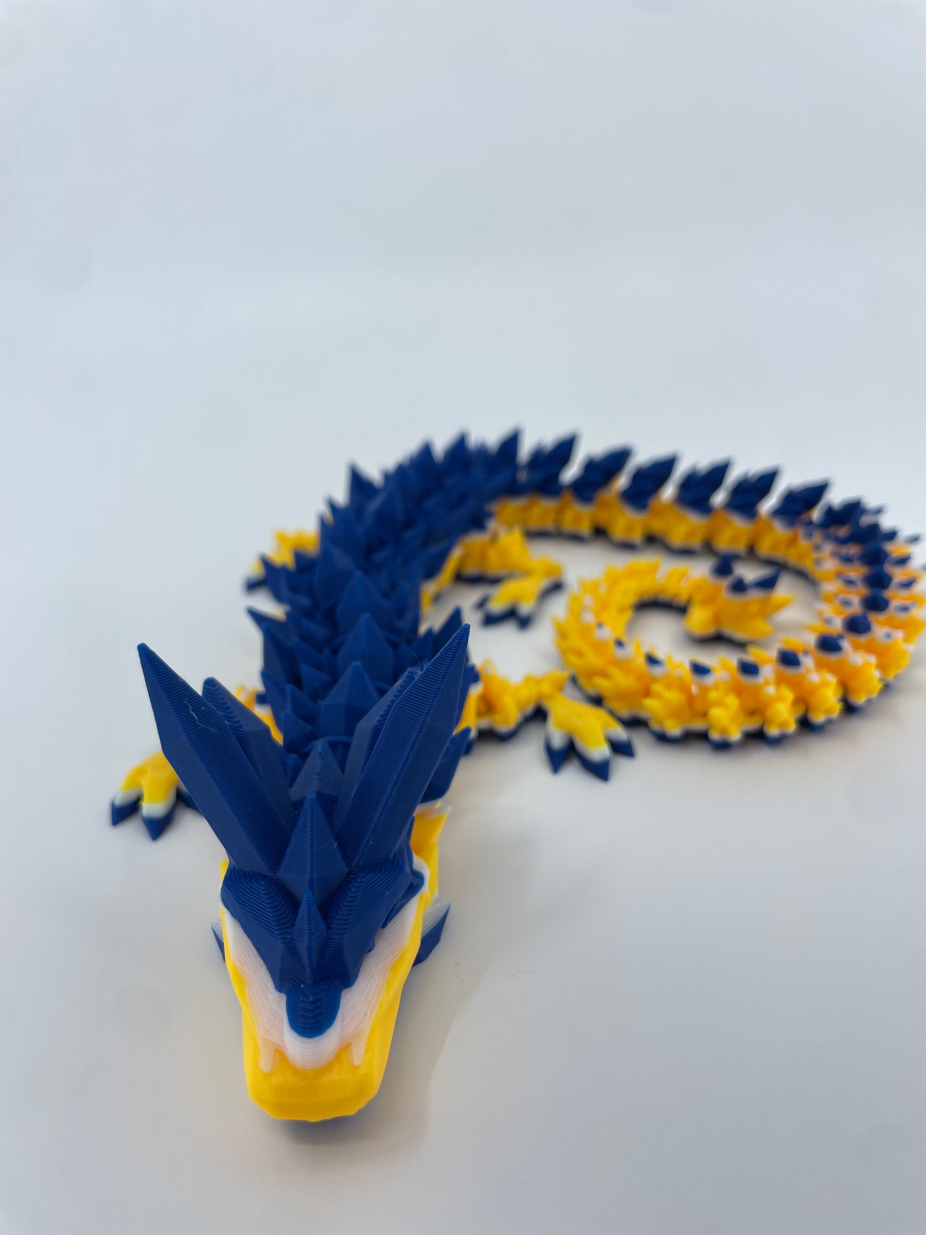 Football City-Inspired 3D Printed Dragon