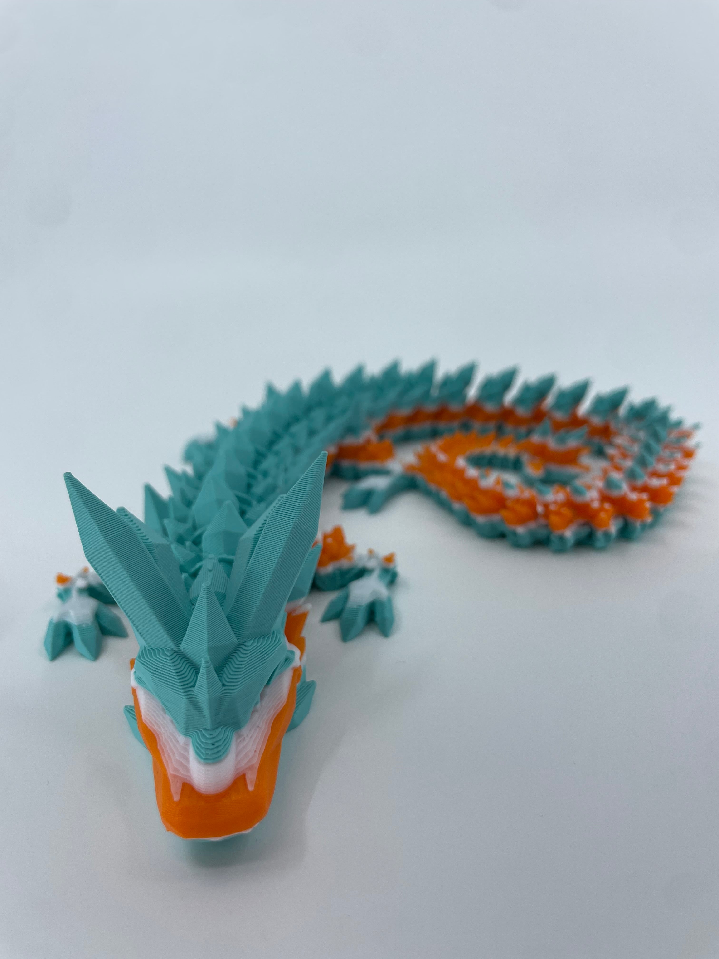 Football City-Inspired 3D Printed Dragon & Football Egg