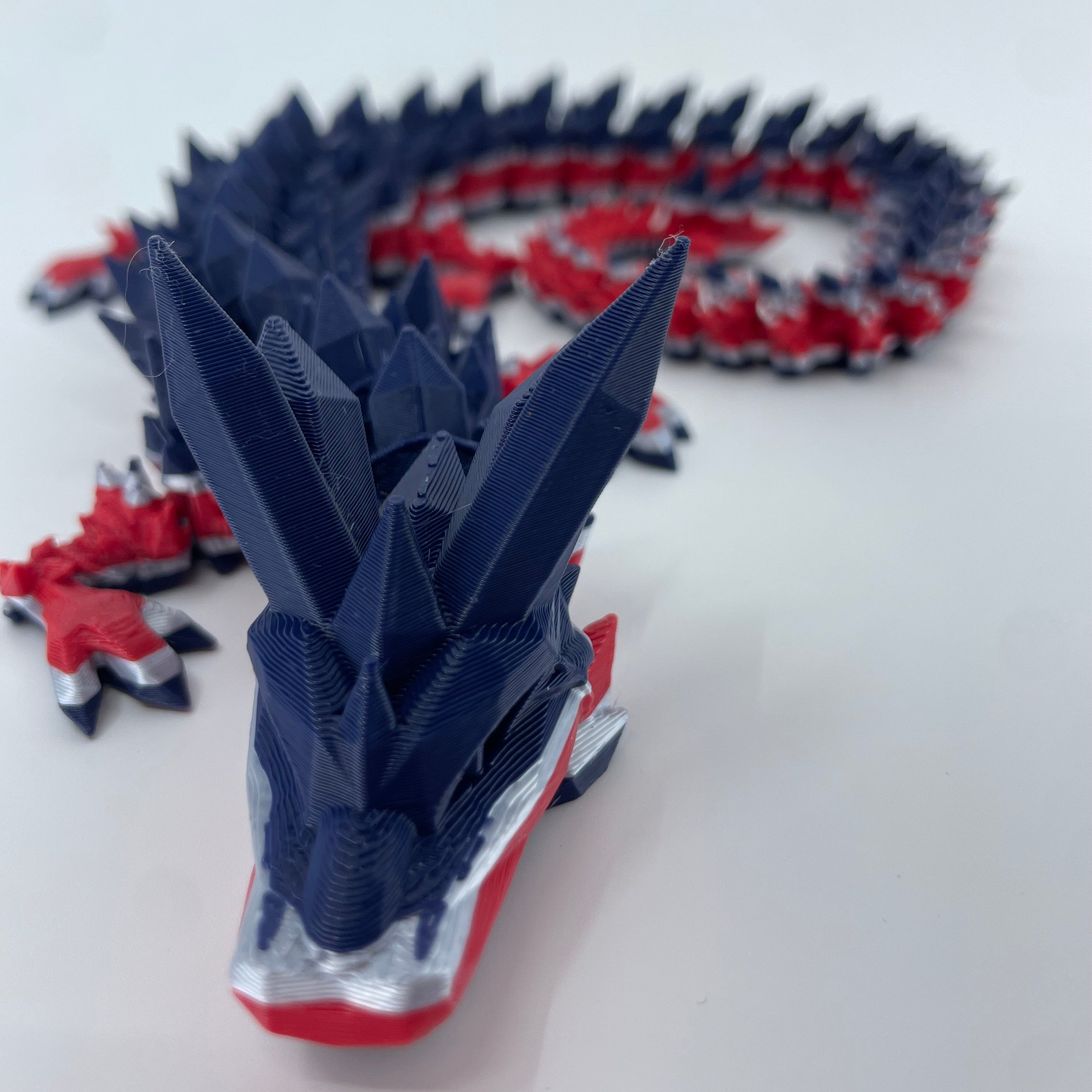 Football City-Inspired 3D Printed Dragon & Football Egg