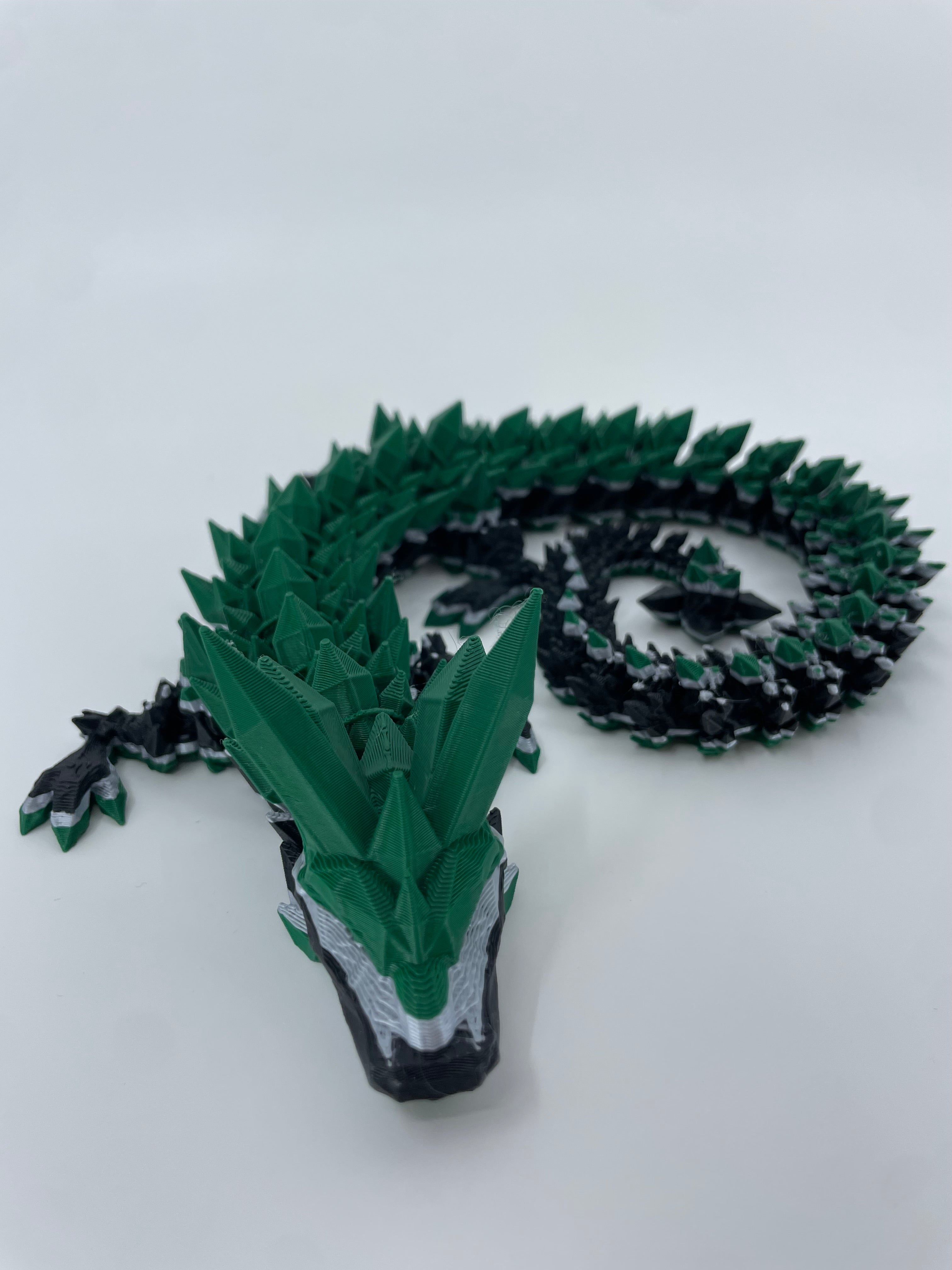 Football City-Inspired 3D Printed Dragon