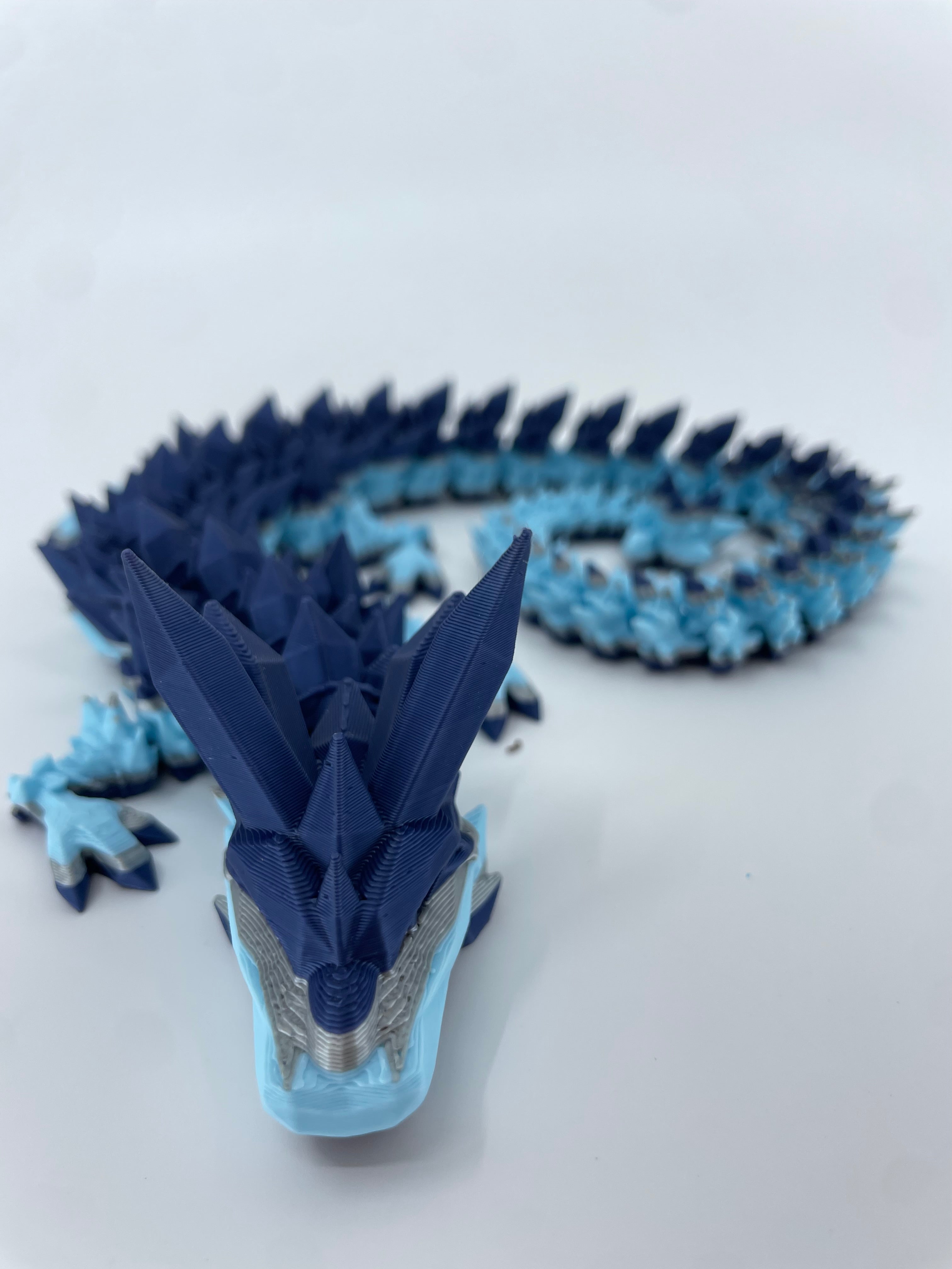 Football City-Inspired 3D Printed Dragon
