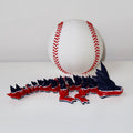 Baseball City-Inspired 3D Printed Dragon & Football Egg