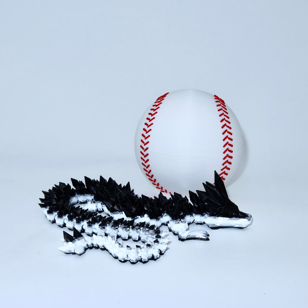 Baseball City-Inspired 3D Printed Dragon & Football Egg
